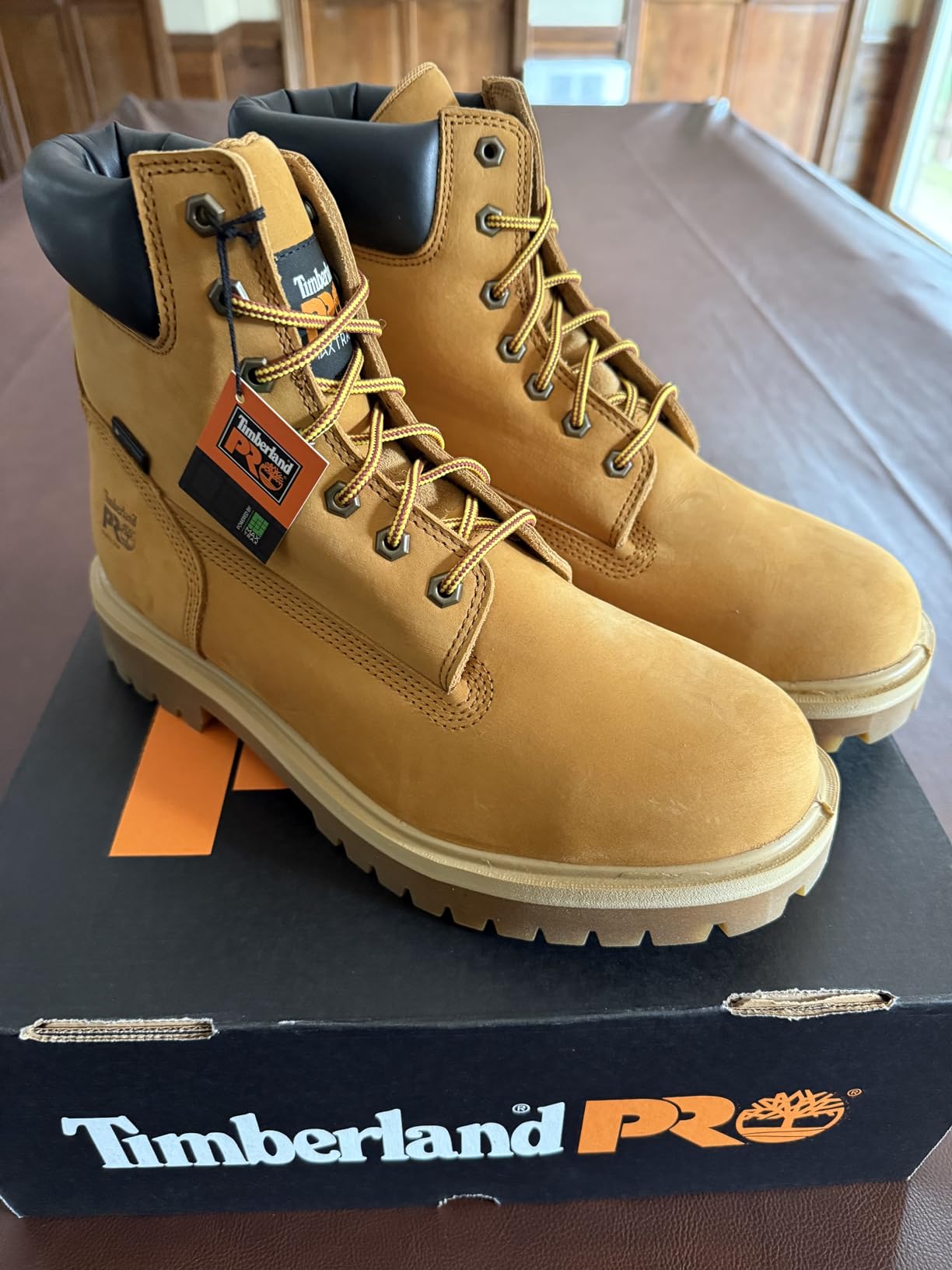 Timberland PRO Men's 6 Direct Attach MaxTRAX Steel Toe Waterproof Insulated Boot customer photo 1