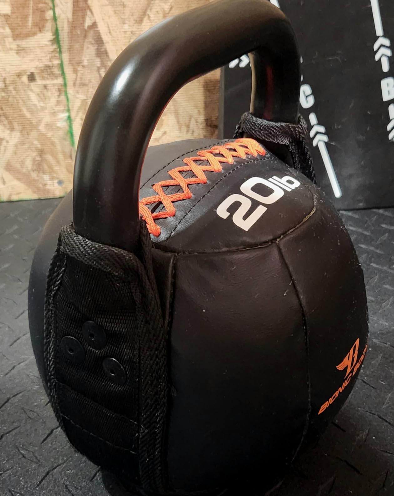 Bionic Body by Kim Lyons Soft Kettlebell with Handle | Soft Weight for Strength Training, Conditioning, Core & Full Body Workouts customer photo 2