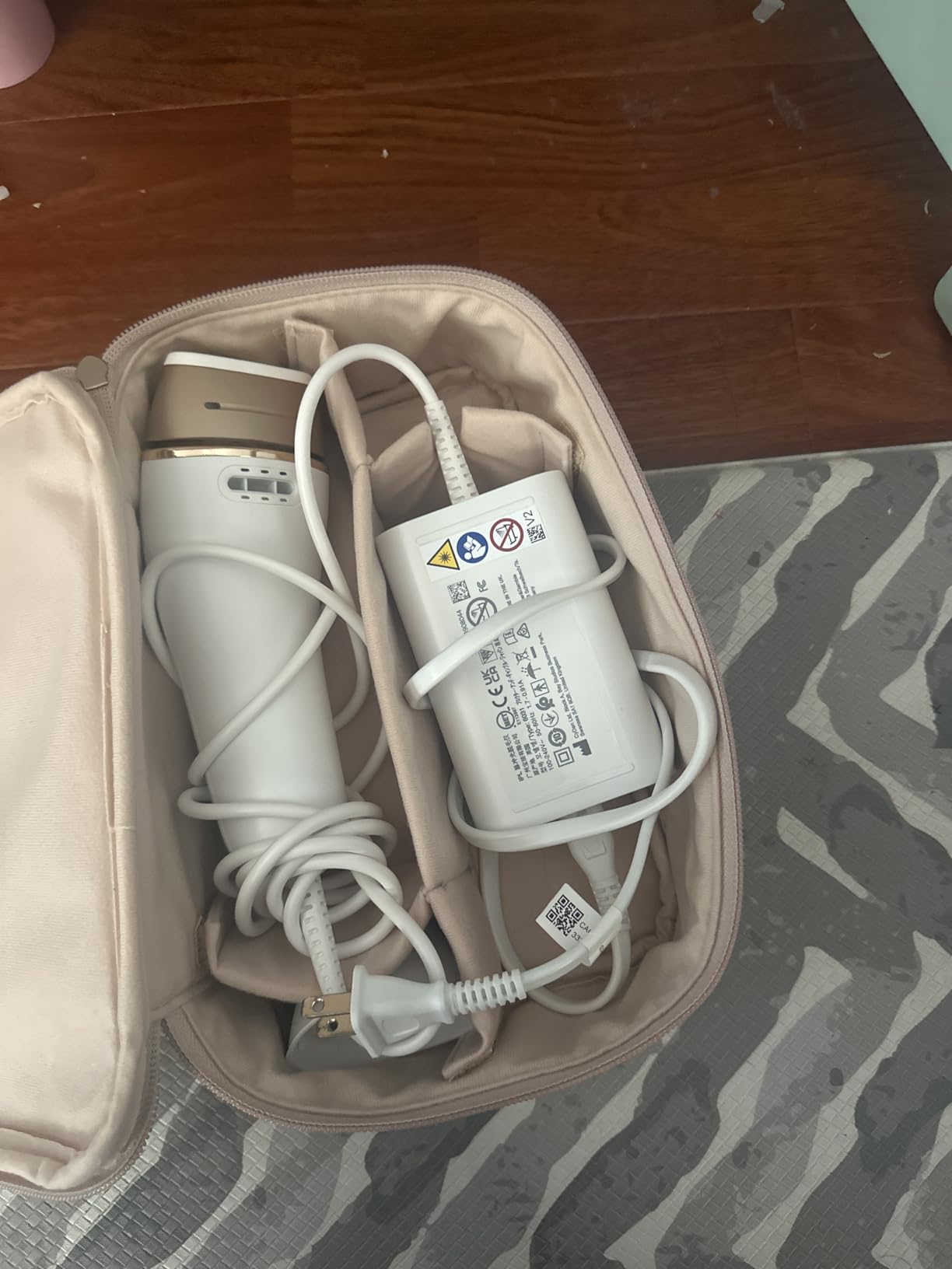 Braun IPL, Silk Expert Pro 5, IPL Hair Removal for Women and Men, Permanent Laser Hair Reduction At-Home, 2 Heads, Pouch, IPL5137 customer photo 1