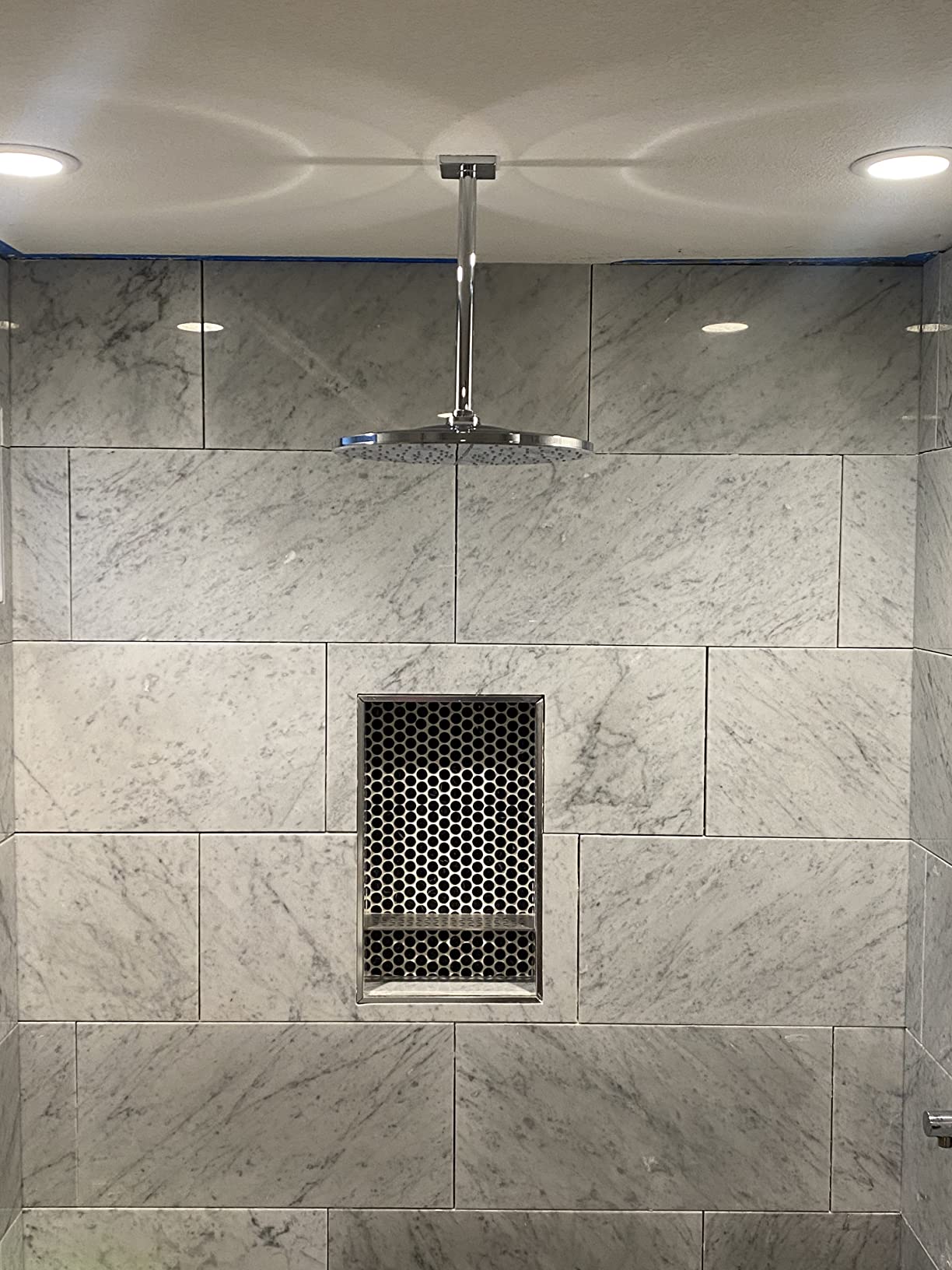 GROHE Rainshower 310 Mono Cube Shower Head, Starlight Chrome customer photo 1