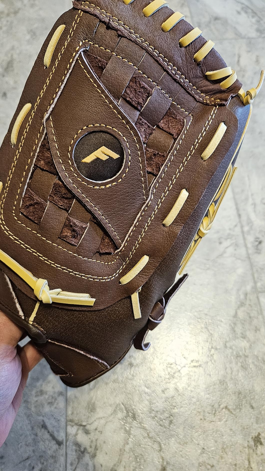 Franklin Sports Baseball Gloves - RTP Pro Adult + Kids Baseball Mitt - Outfield + Infield Gloves customer photo 1