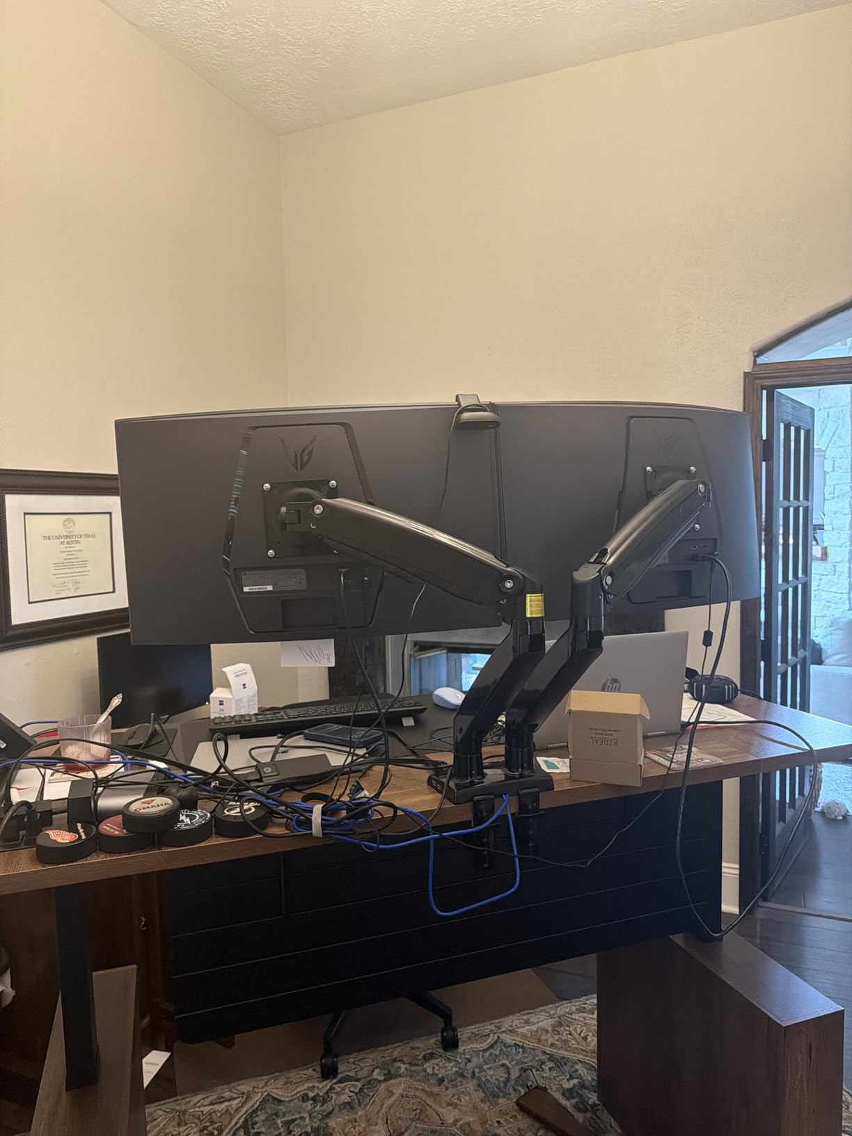 HUANUO Dual Monitor Stand for 13