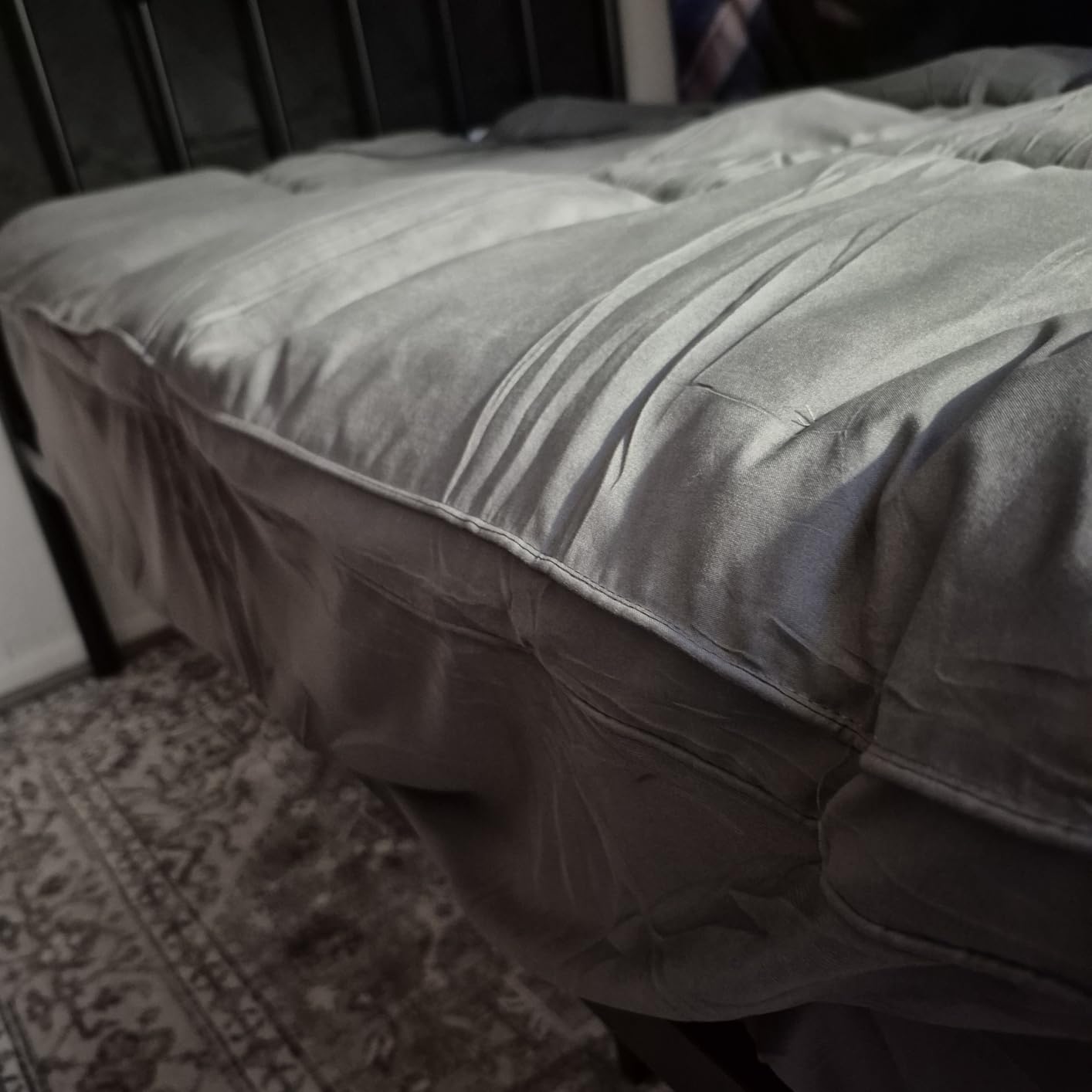 COONP Queen Mattress Topper, Extra Thick Pillowtop, Cooling and Plush Mattress Pad Cover Cotton Top Bed Topper Protector with 8-21 Inch Deep Pocket customer photo 2