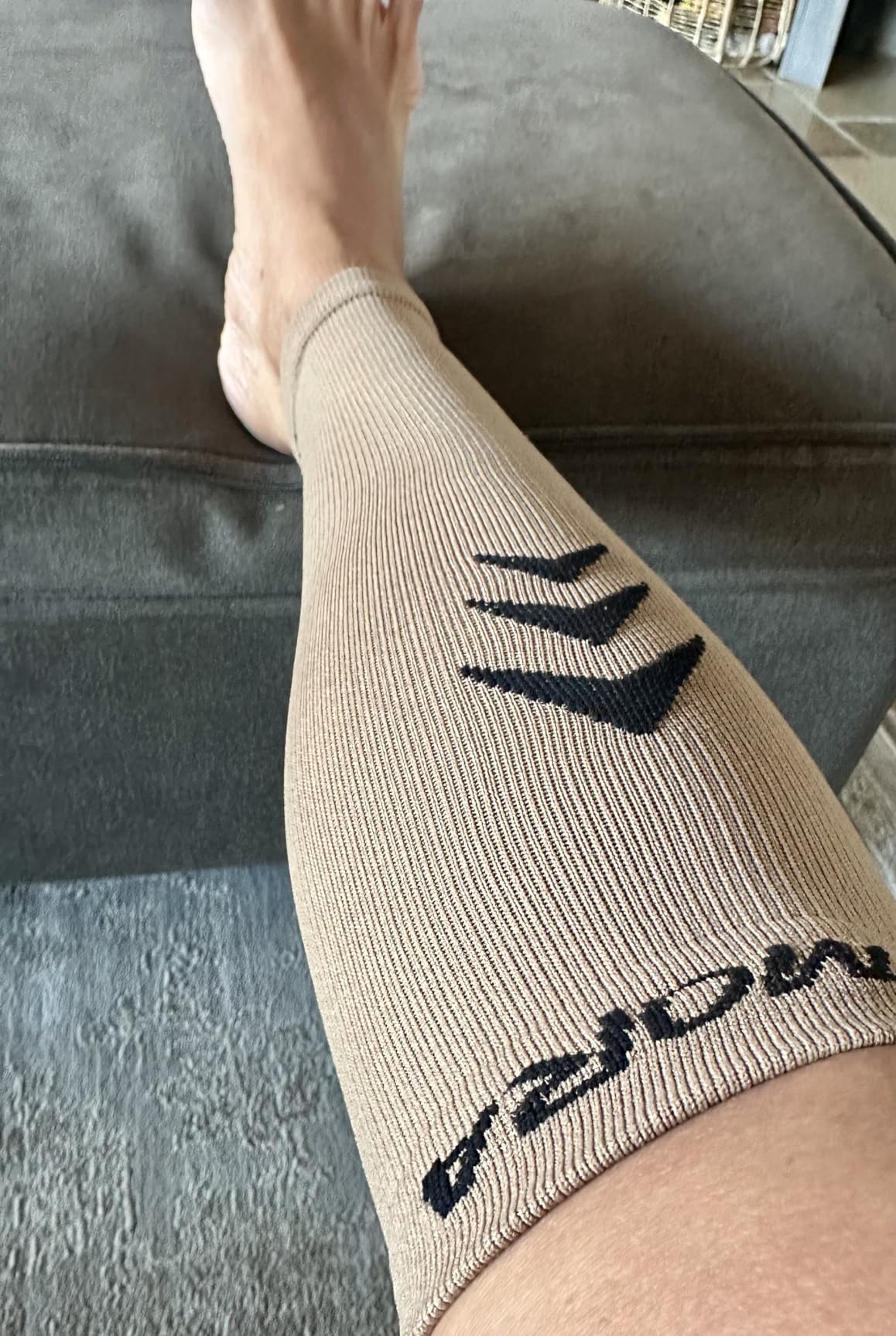 Rymora Calf Compression Sleeves Men Women - Leg Compression Sleeve Footless Socks - Shin Splint Relief Fitness Running customer photo 2