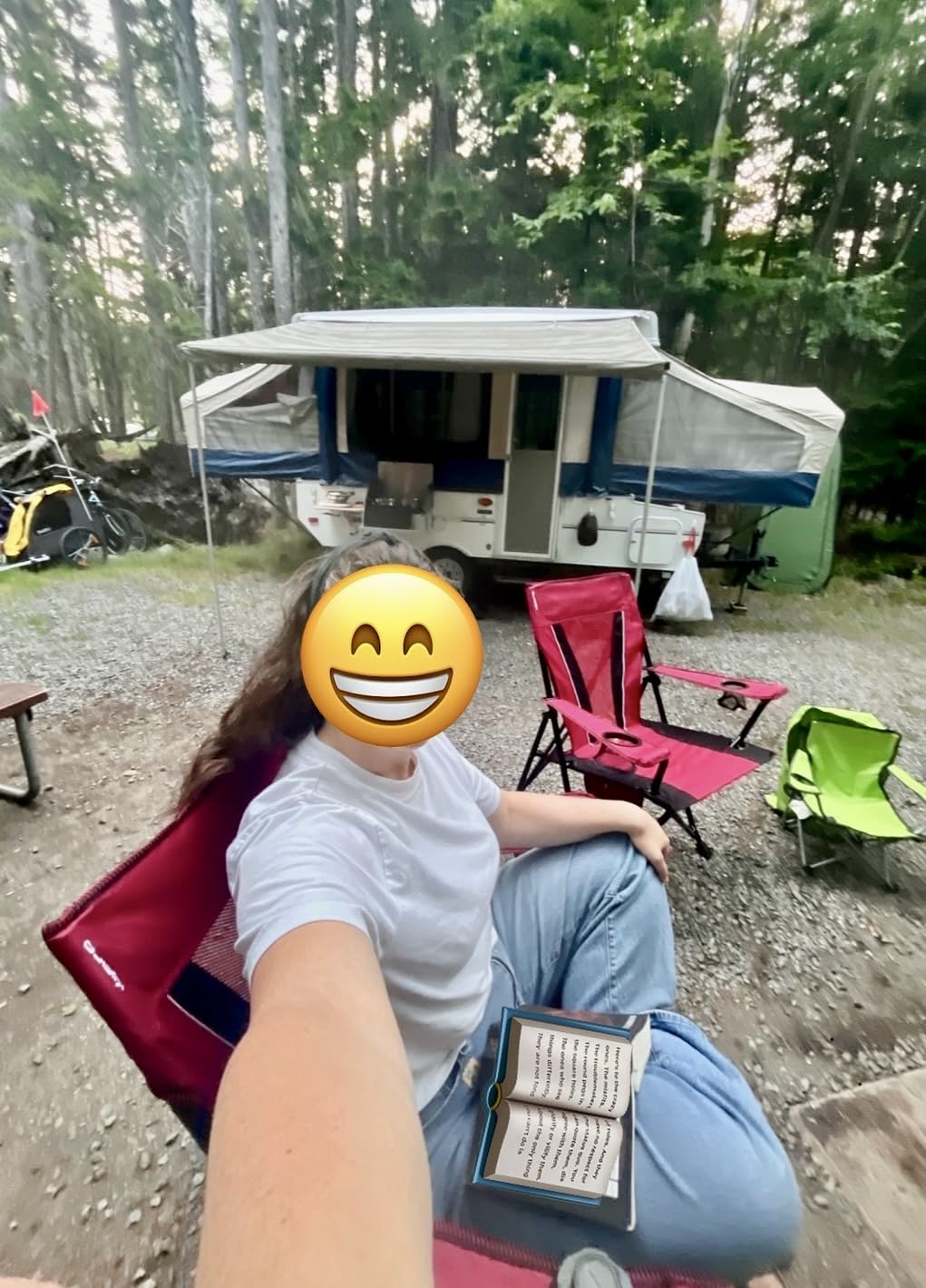 Kijaro XXL Dual Lock Portable Camping Chair - Supports Up to 400lbs - Enjoy The Outdoors in a Versatile Folding Sports & Outdoor Chair customer photo 1