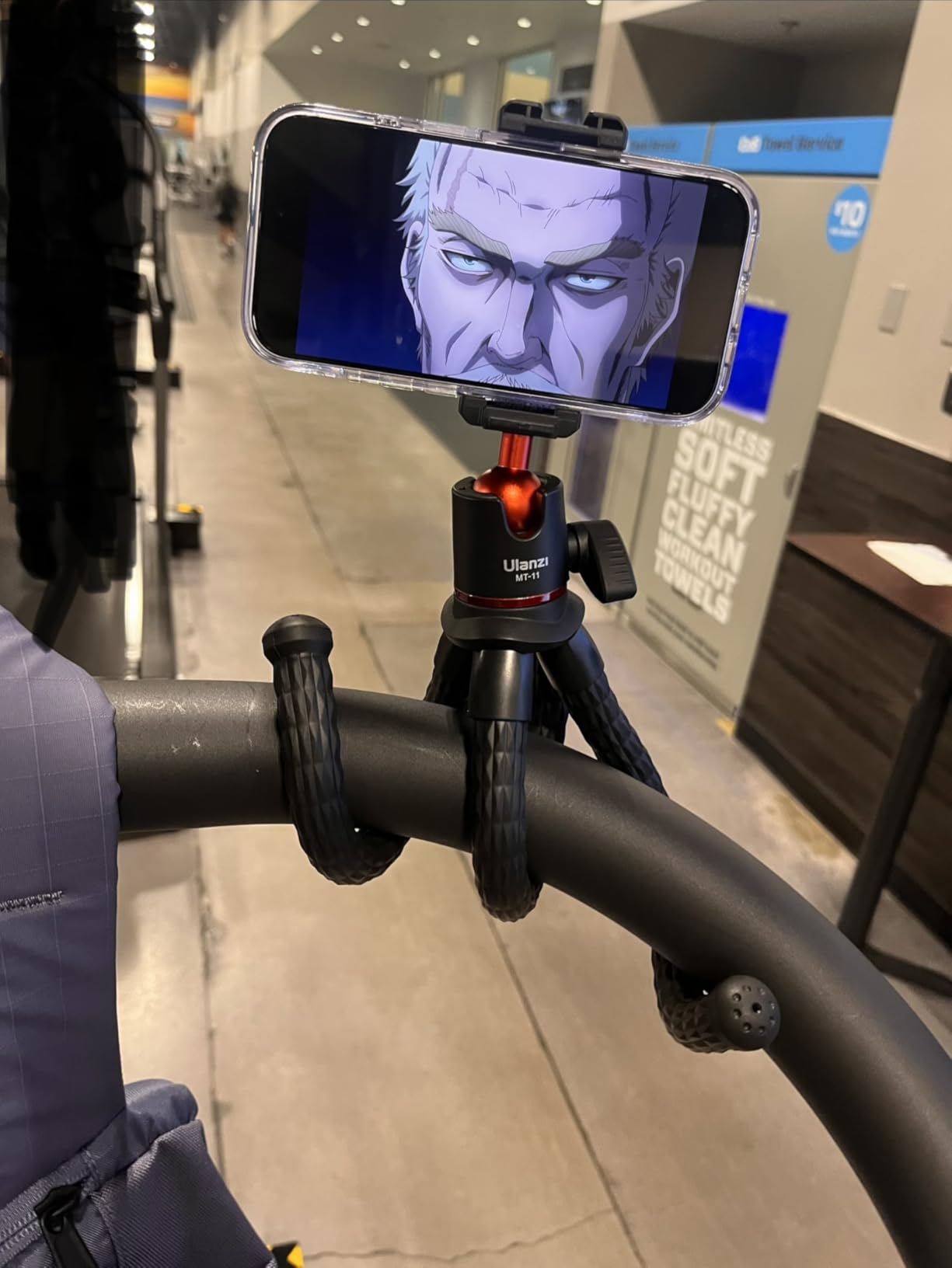 ULANZI Camera Tripod, Mini Flexible Stand w Hidden Phone Holder w Cold Shoe Mount, 1/4'' Screw f Magic Arm, Universal f iPhone 17 16 15 14 Pro Max XS Max X Samsung Canon Nikon Sony DJ Pocket 3 Cameras customer photo 2