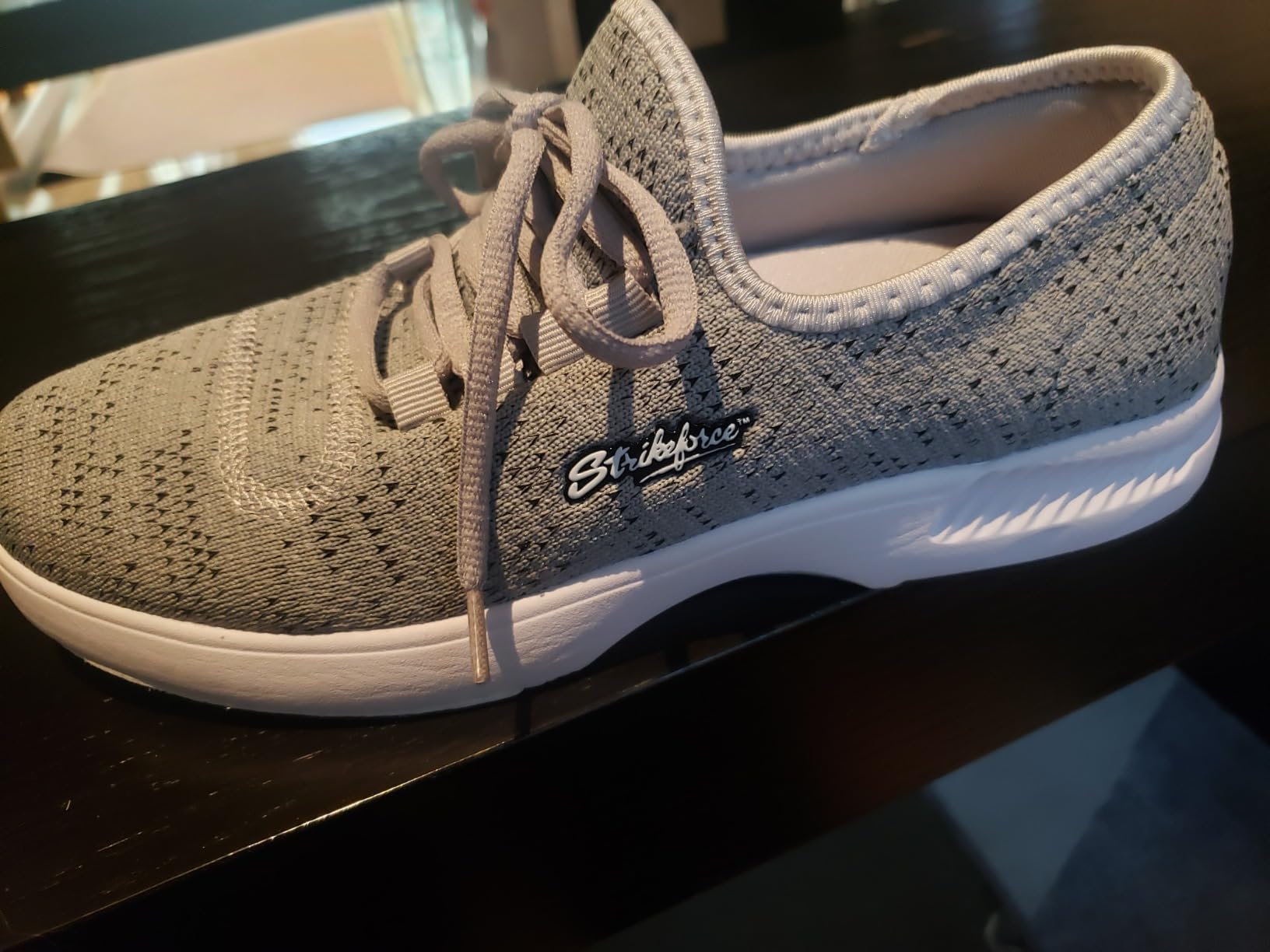 KR Strikeforce The Maui Womens Athletic Style Bowling Shoe with a #8 Slide Pad on Both Shoes for Right or Left Handed Bowlers customer photo 2