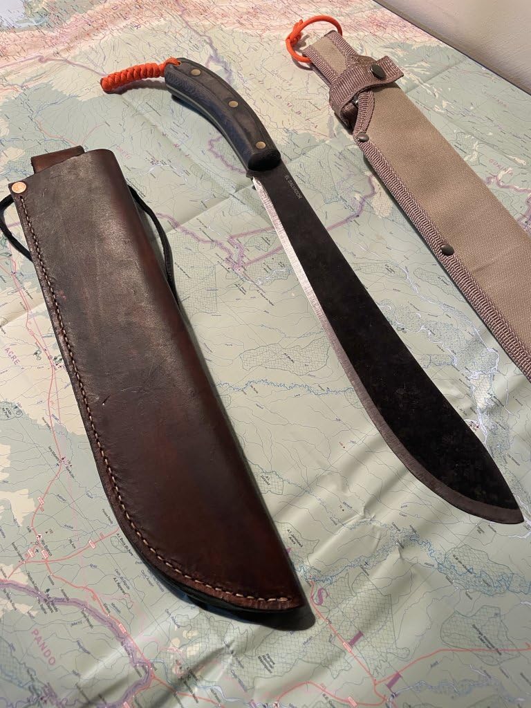 ESEE EXPAT Darien Machete with Nylon Sheath customer photo 2