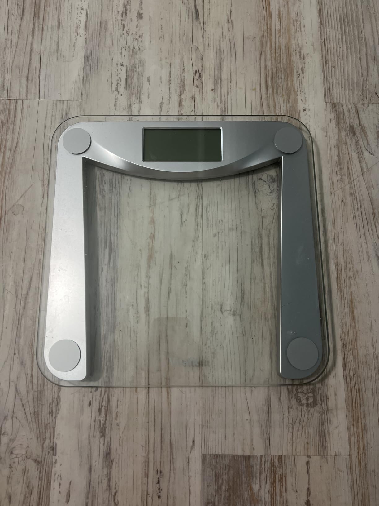 Vitafit Digital Bathroom Weight Scale for Body Weight, High Accuracy Assured by Weighing Professional Since 2001, Extra Large Blue Backlit LCD and Step-On, 400lb/182kg, Clear Glass customer photo 2