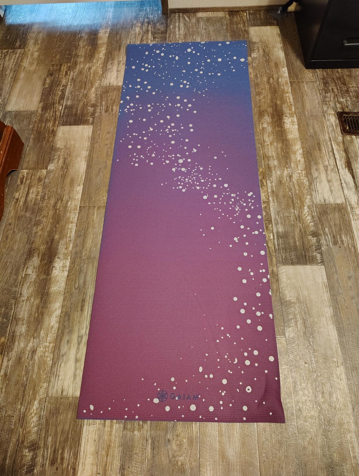 Gaiam Yoga Mat - Premium 6mm Print Extra Thick Non Slip Exercise & Fitness Mat customer photo 2
