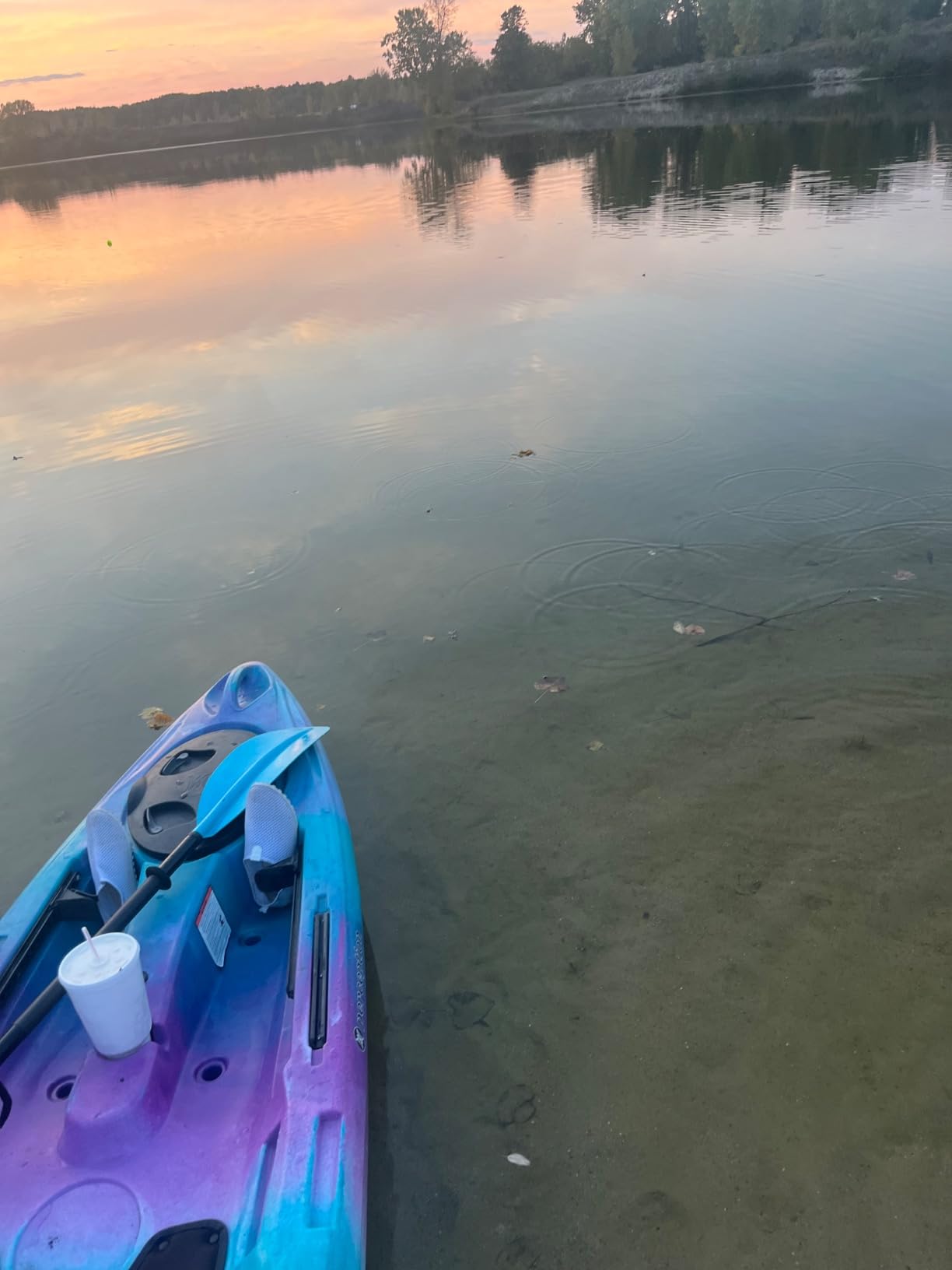 Abahub Kayak Paddle, 90.5 Inches Kayaking Oars for Boating, Canoeing with Free Paddle Leash, Aluminum Alloy Shaft Black/Blue/Green/Orange/Yellow Plastic Blades customer photo 1