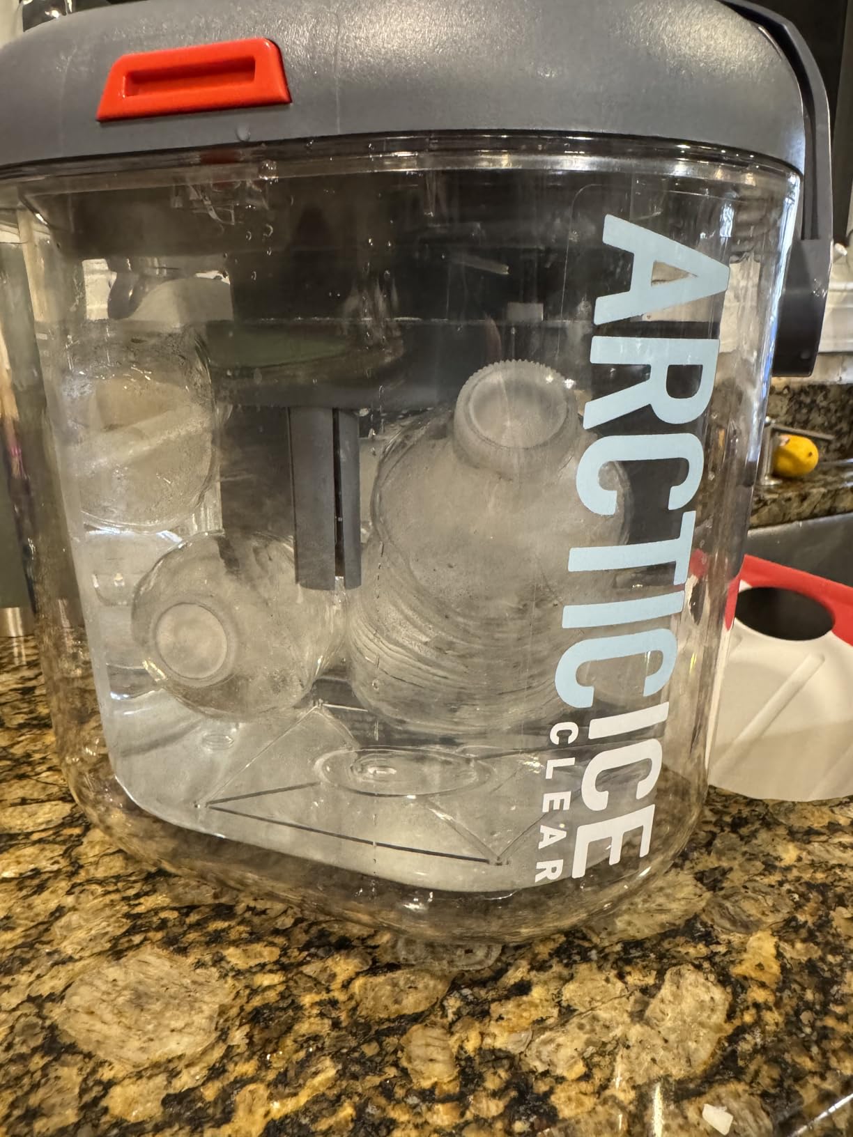 Circulating Cold Water Therapy Ice Machine Gen 2 by Arctic Ice Clear - for Knee, Elbow, Shoulder, Back Pain, Swelling, Sprains, Injuries (Arctic Ice Clear) (with Universal Pad) customer photo 1