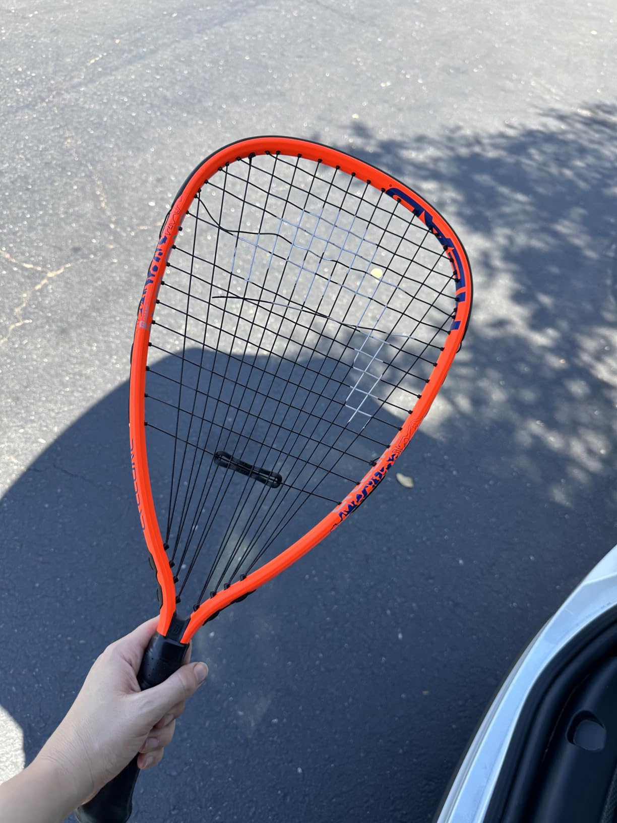 Head MX Cyclone 190 Club Racquetball Racket - Pre-Strung Head Light Balance Racquet customer photo 1