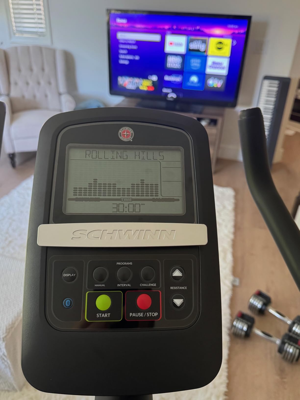 Schwinn Fitness 130 Upright Bike customer photo 2