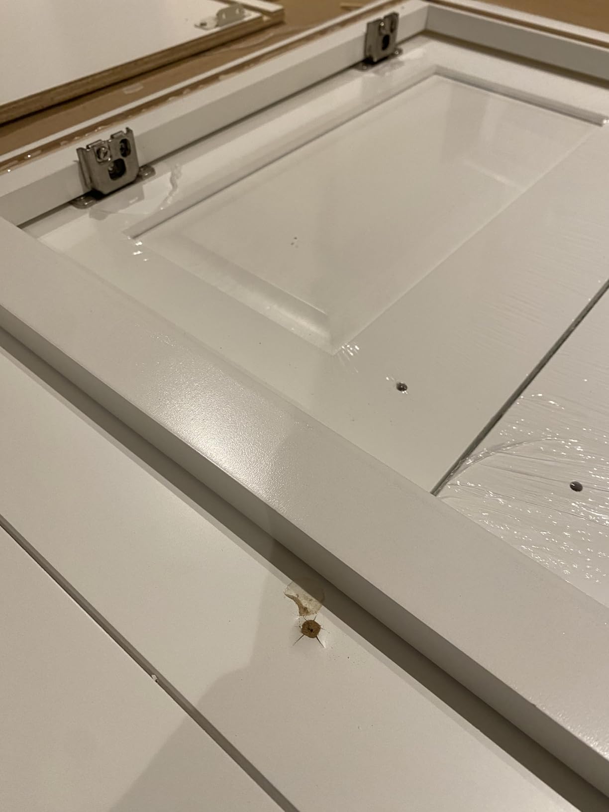 Design House Brookings 24 Inch Bathroom Vanity, Ready to Assemble, Solid Wood, Sherwin Williams White customer photo 1