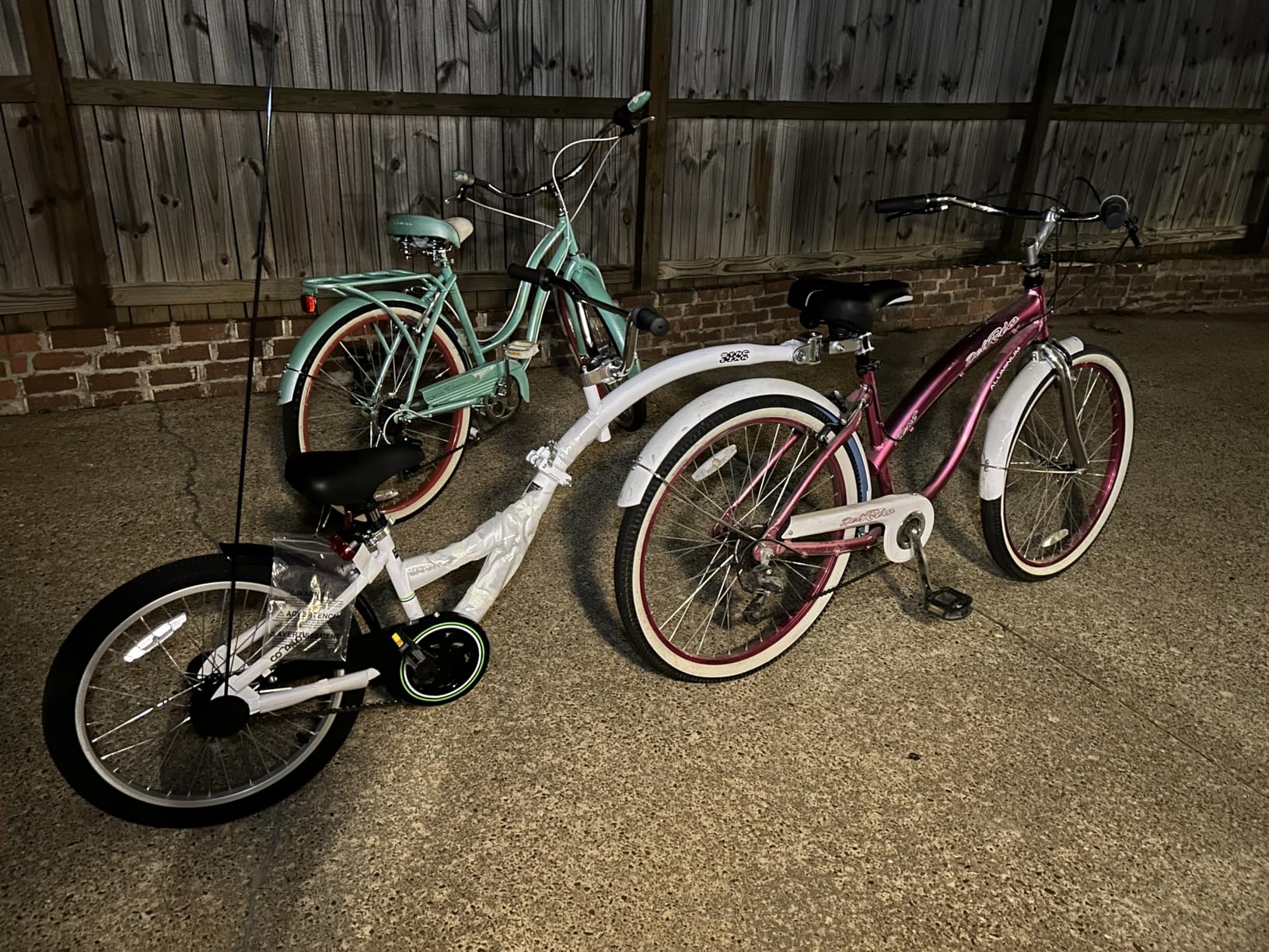 KaZAM Co-Pilot Bike Trailer - 20 Inch Bike Trailer with Adjustable BMX Stem and Handlebar - Lightweight Aluminum Frame and Padded Saddle for Cycling - Perfect for Family Rides customer photo 1