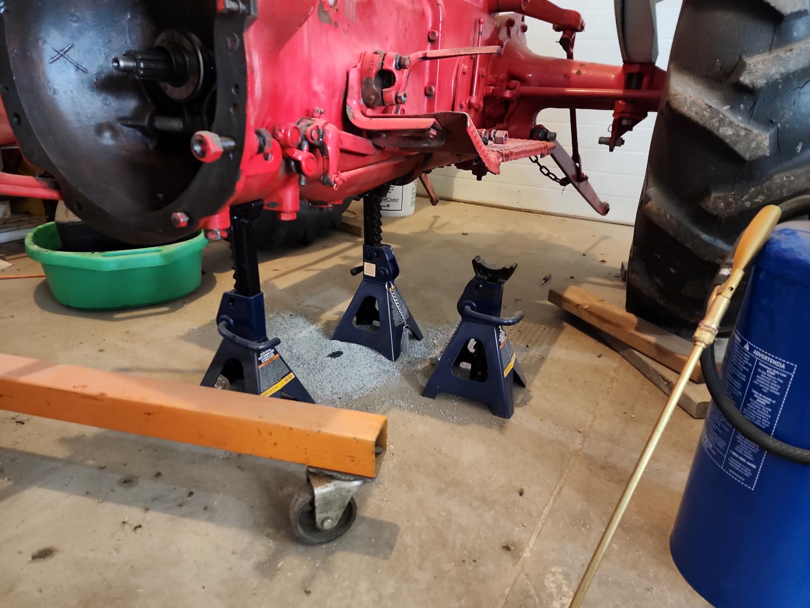 TCE 3 Ton (6,000 LBs) Capacity Double Locking Steel Jack Stands, 2 Pack, Blue, AT43002AU customer photo 1