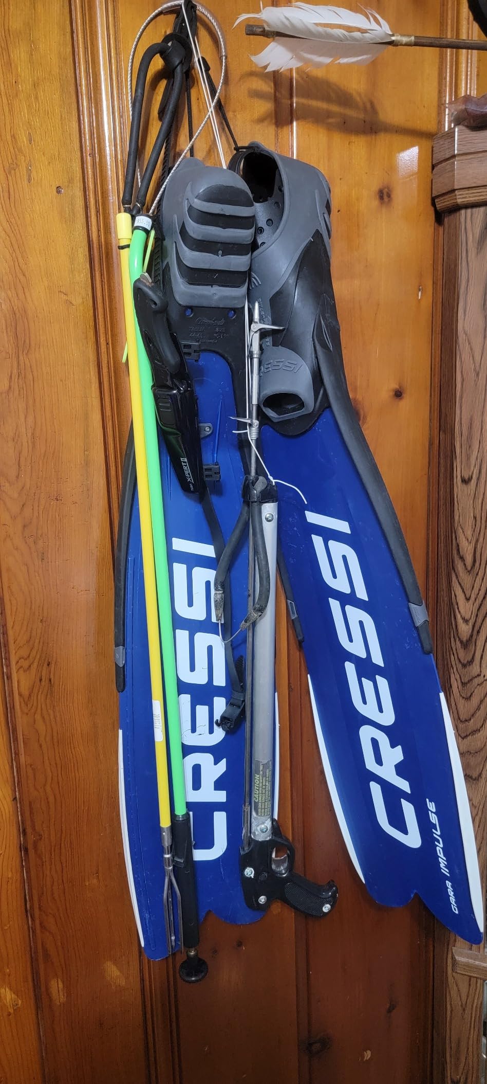 Cressi Gara Modular Impulse Fins for Freediving with Interchangeable Blades, Made in Italy customer photo 2