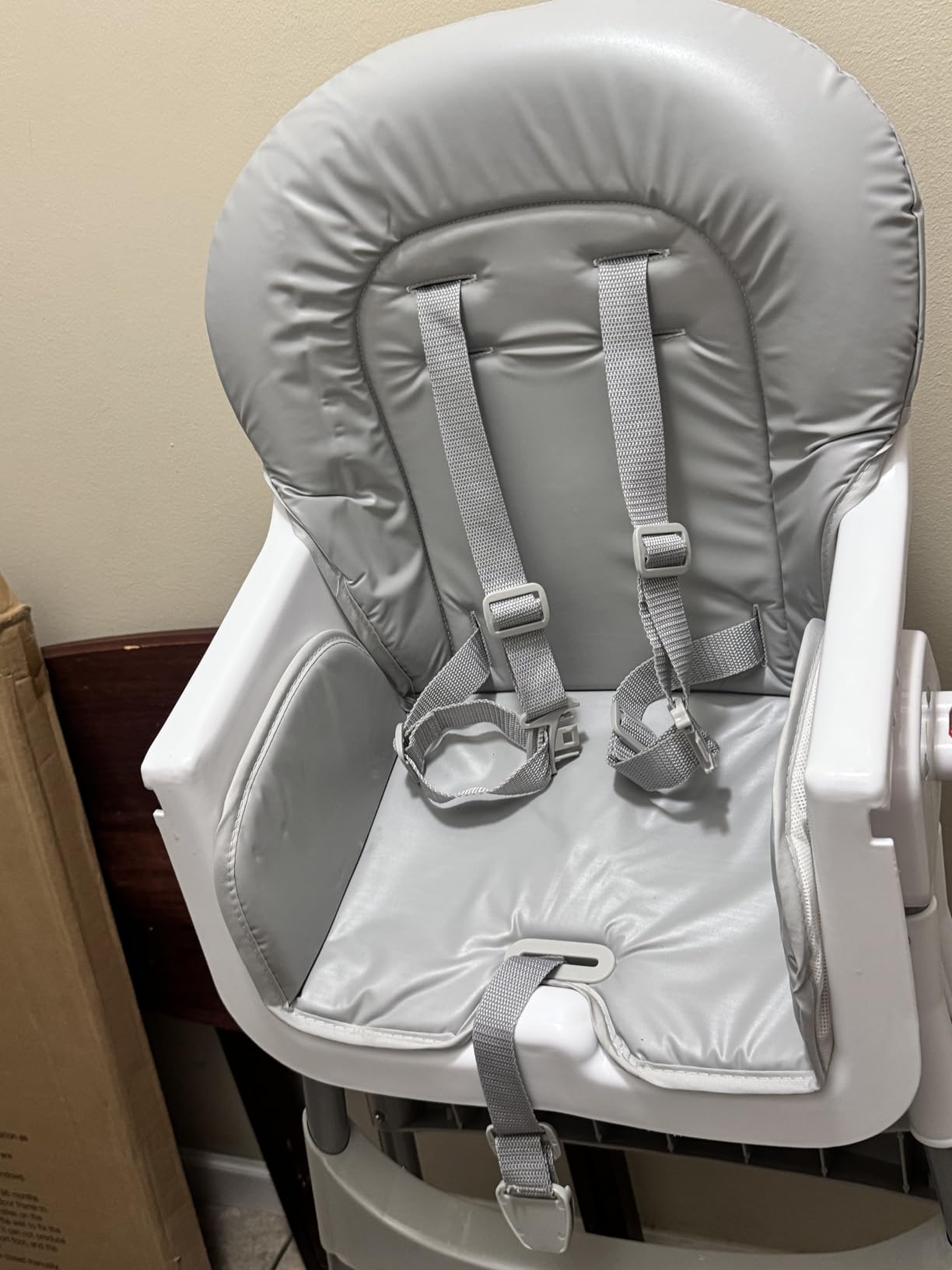 Dream On Me TableTalk 2-in-1 High Chair for Baby & Toddler - Convertible High Chair to Junior Chair, Removable Padded Seat, Dual Dishwasher-Safe Trays, Sturdy Steel Frame, Quick Folding Design - Pink customer photo 2