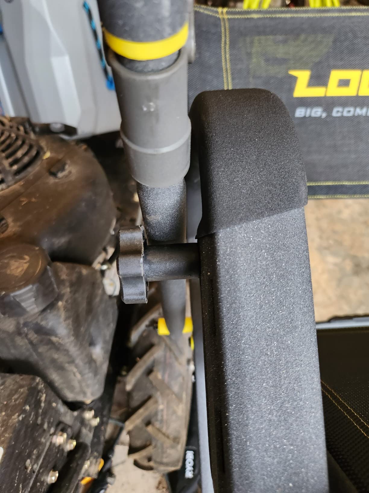 Rivers Edge Lockdown 21' Wide, Towering 21' Height, Flip-Up TearTuff Mesh Seat, The Ultimate Shooting Rail, Patent-Pending Ground-Level Ratcheting Technology, LD200 customer photo 1