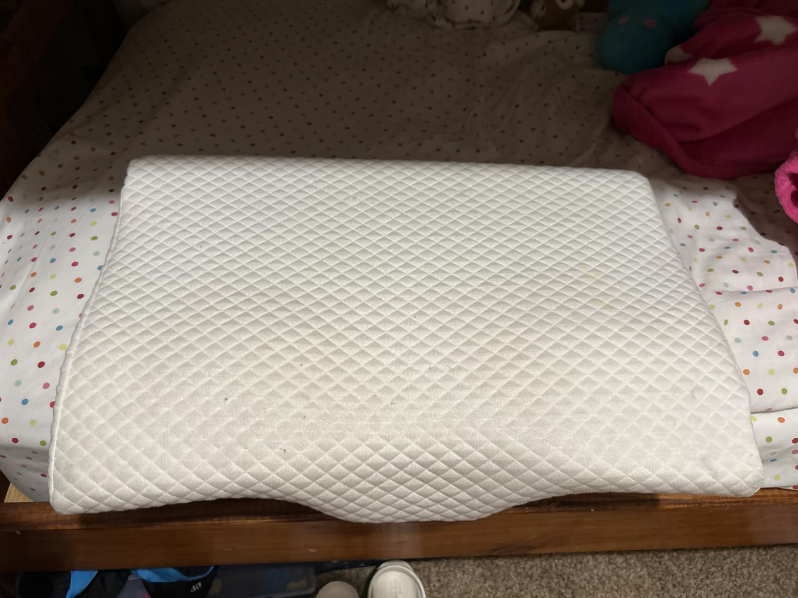 ZAMAT Memory Foam Pillow for Neck Pain Relief, Adjustable Orthopedic Ergonomic Cervical Pillow for Sleeping with Washable Cover, Bed Pillows for Side, Back, Stomach Sleepers customer photo 1