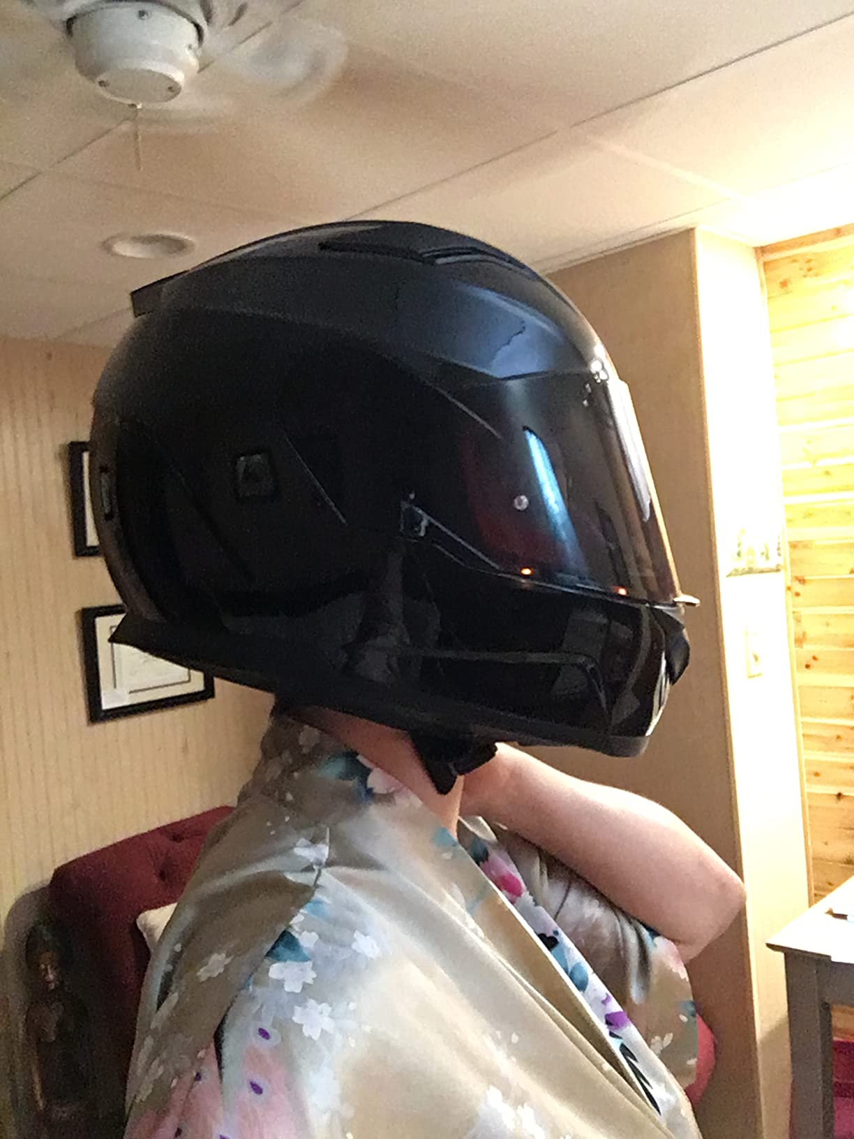 ILM Full Face Snowmobile Motorcycle Helmets for Men Womens Dual Sport Pinlock Anti Fog for Adults DOT Model 817 customer photo 2