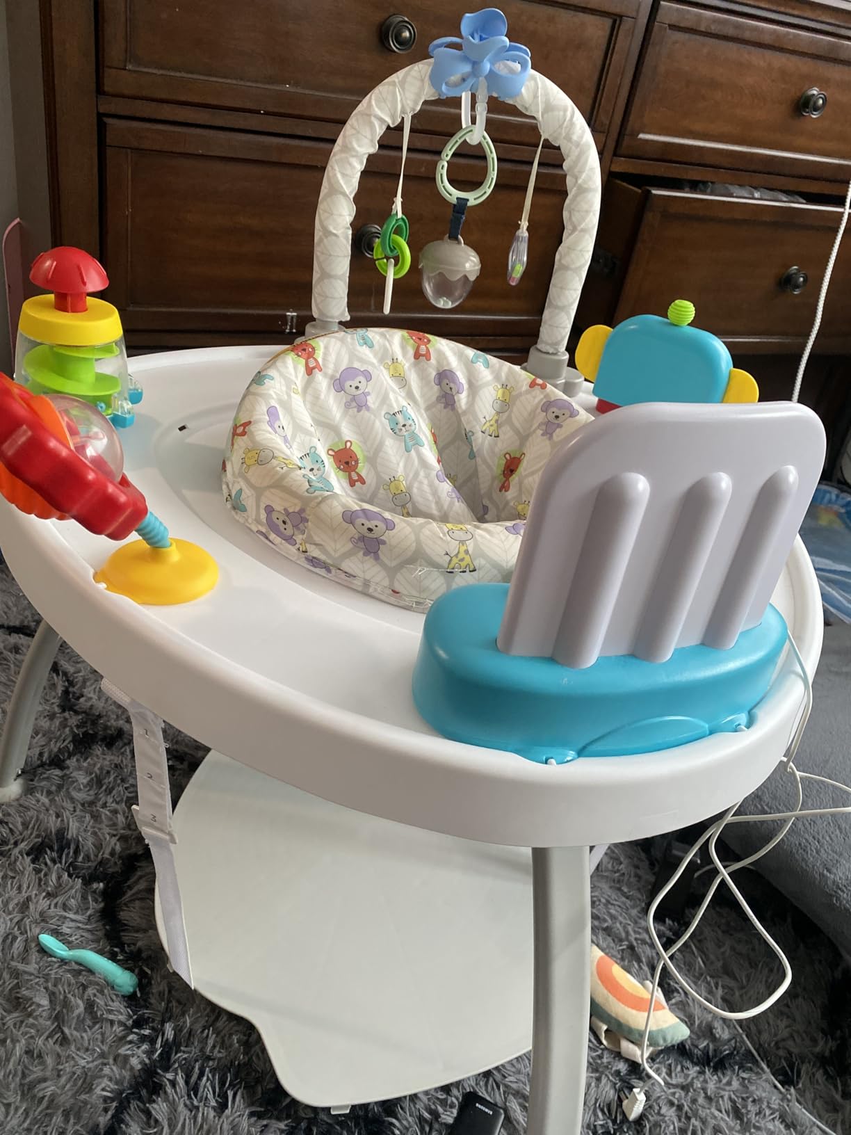 Smart Steps Bounce N' Play 3-in-1 Activity Center, Woodland Walk customer photo 1