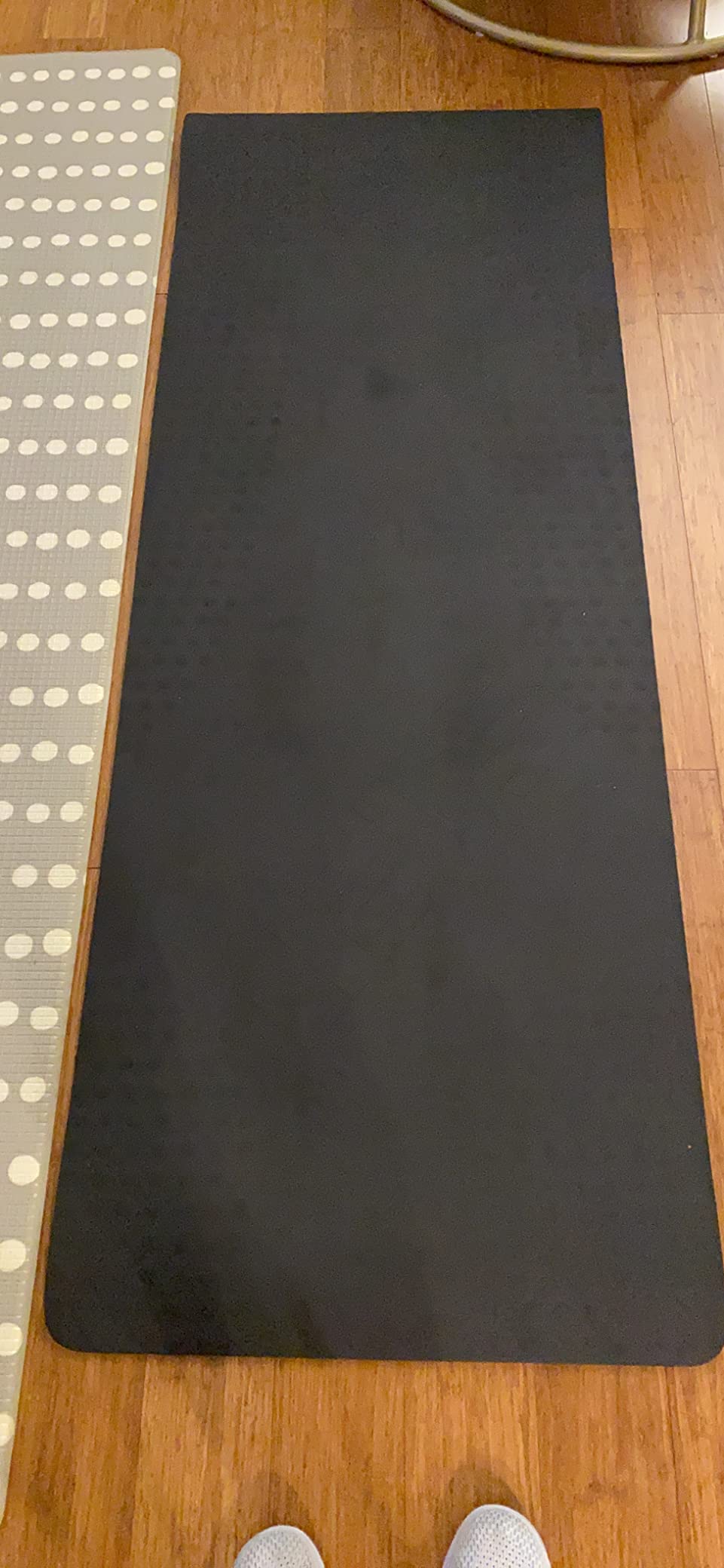 JELS Extra Thick Yoga Mat, 2/5 inch, Ergonomic 3D Non Slip Design, SGS Certified TPE Material, Yoga Mat for Men Women with Carrying Strap, Exercises Mat for Yoga, Pilates and Floor Workout(72