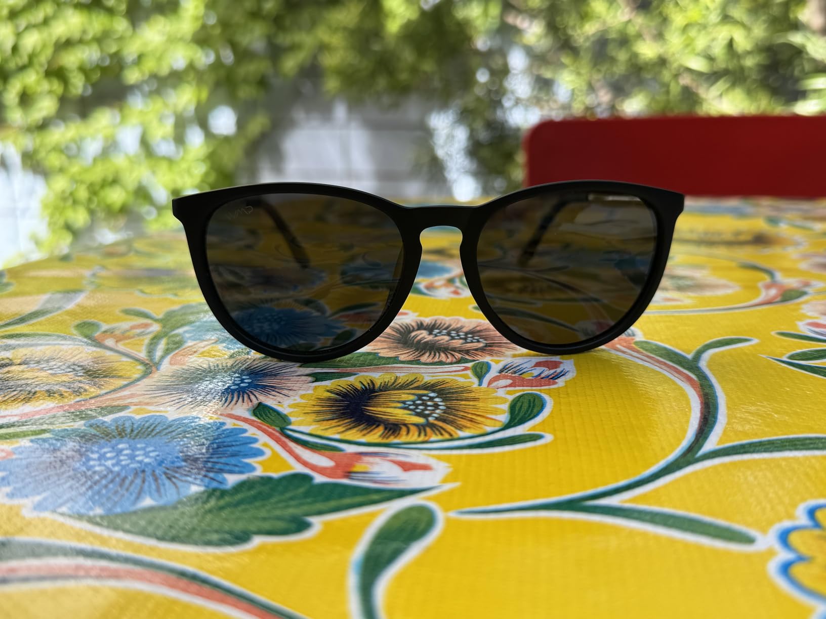 WearMe Pro Round Polarized Sunglasses for Women - UV400 Protection, Lightweight Frame, Vintage Retro Style customer photo 1