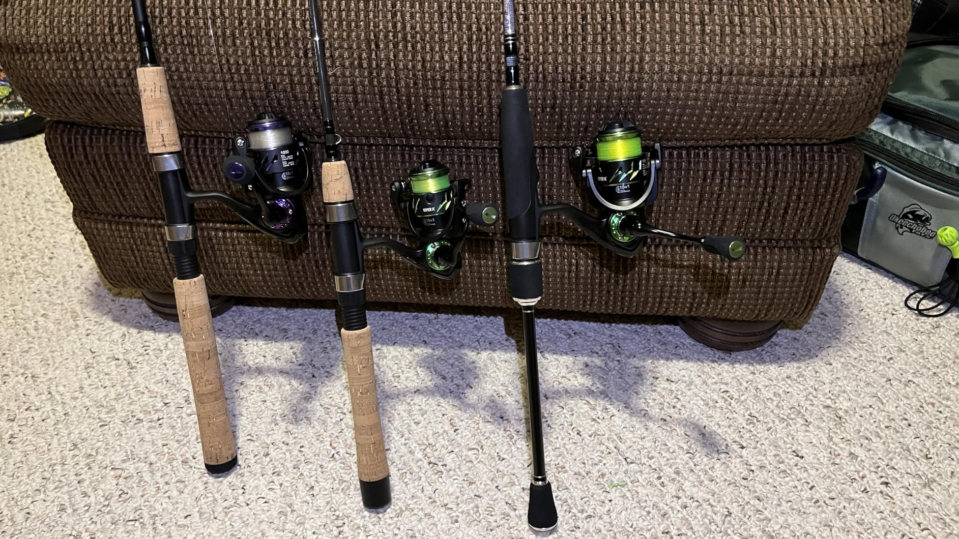 Piscifun Viper X Spinning Reels, Carbon Fiber 33LBs Max Drag, 10+1 Shielded BB, Saltwater Freshwater Spinning Fishing Reel, 5.2:1/6.2:1 customer photo 2