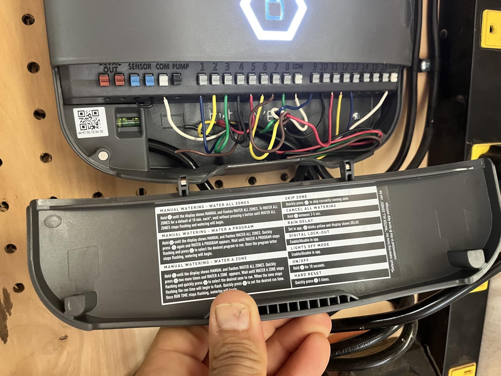 Orbit B-hyve XR Smart Sprinkler Timer - 16-Zone - WiFi-Enabled Indoor/Outdoor Irrigation Controller - App Control - Weatherproof Watering System - Multi Zone - Custom Programs - 57995 customer photo 2