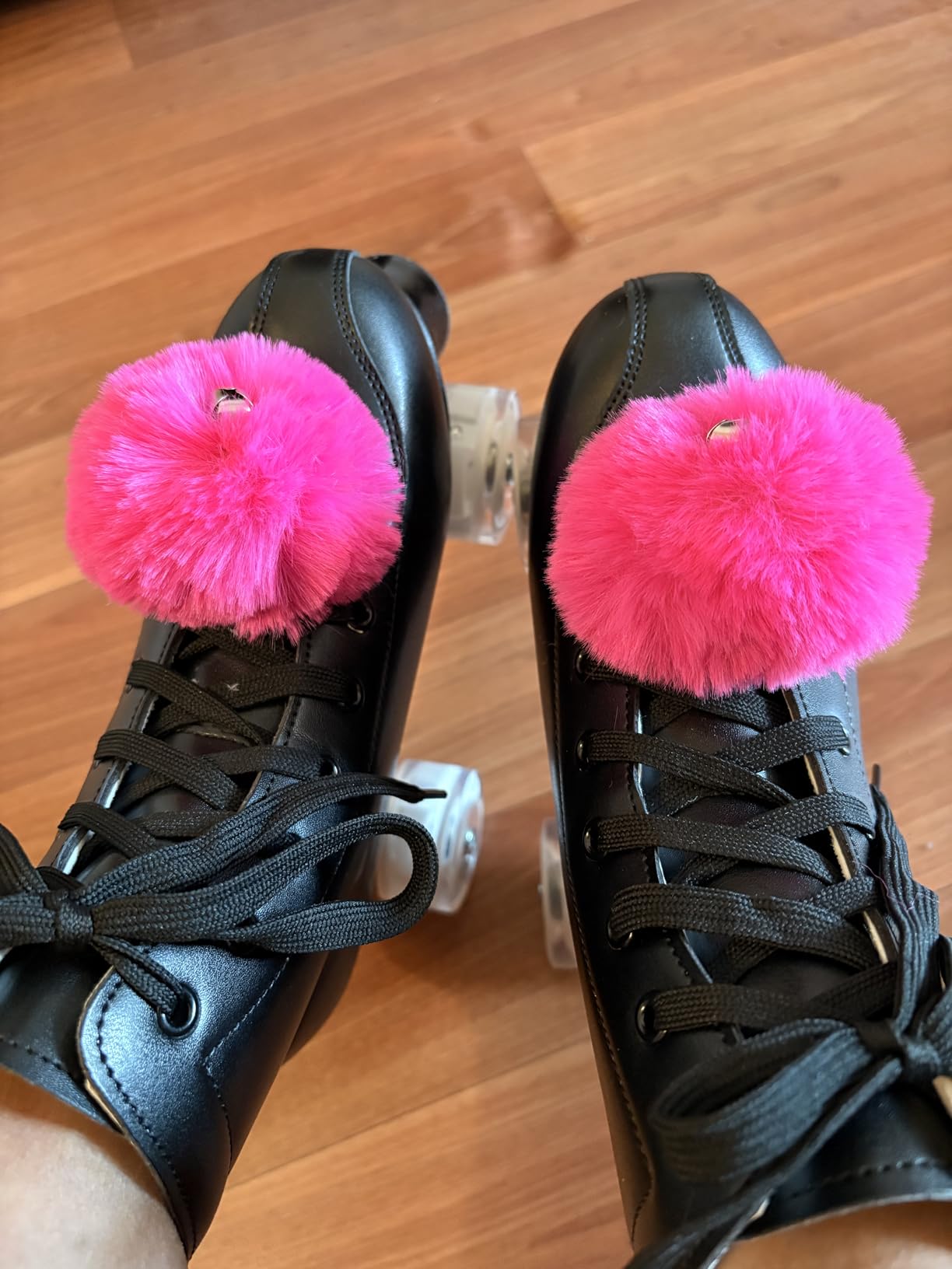 Jessie PU Leather Skates - Premium Adjustable Four-Wheel Roller Skates for Women, Men, Boys & Girls - Indoor & Outdoor customer photo 1