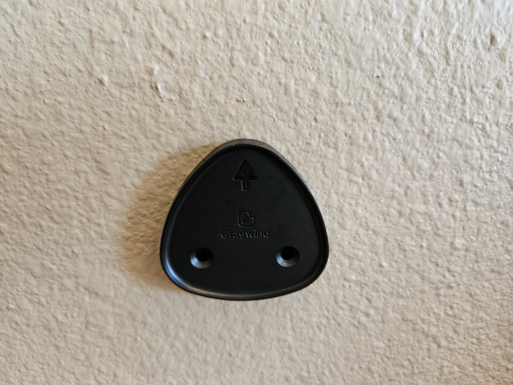 Graywind Motorized Roller Shade Work with Alexa Google 100% Blackout Rechargeable Smart Blinds Remote Control Battery Motor Cordless Window Shades, Customized Size (Matt Black) customer photo 1