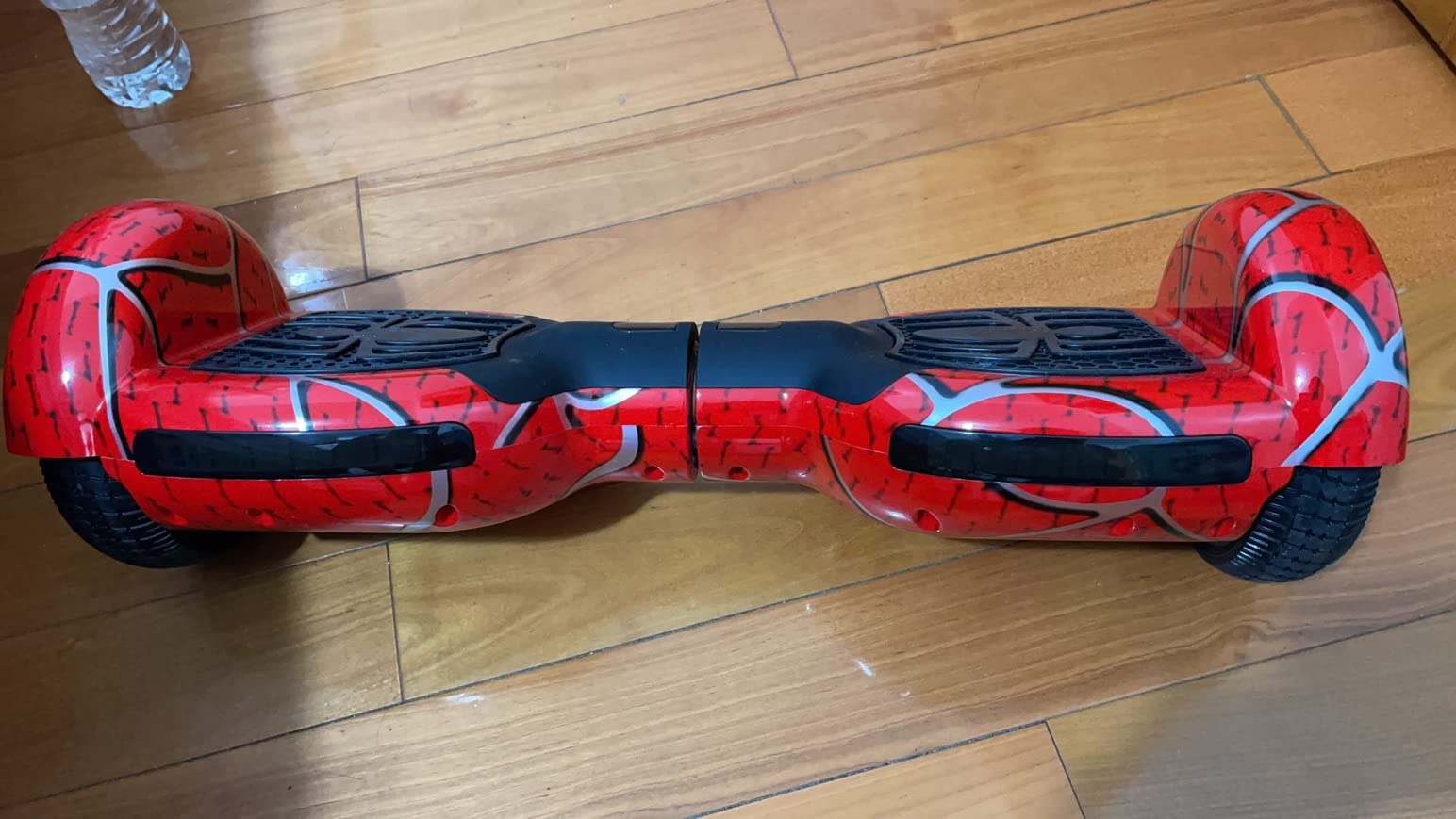 Spider-Pattern Hover Board for Kids Ages 6-12, with Bluetooth Speaker and LED Lights 6.5