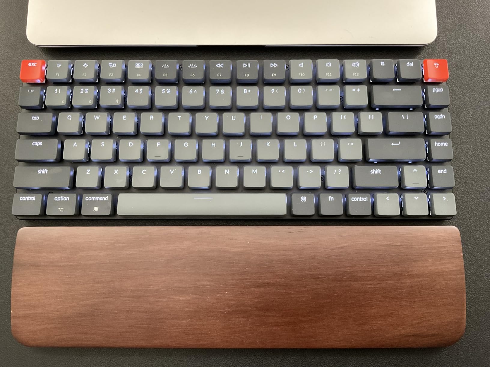 Keychron K3 Version 2, 84 Keys Ultra-Slim Wireless Bluetooth/USB Wired Mechanical Keyboard with White LED Backlit, Low-Profile Keychron Mechanical Brown Switch Compatible with Mac Windows customer photo 1