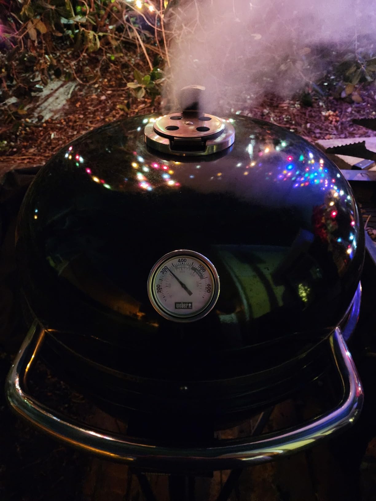 Summit Kamado E6 Charcoal Grill, Black - Dual-Walled Insulated Steel Kamado with 24