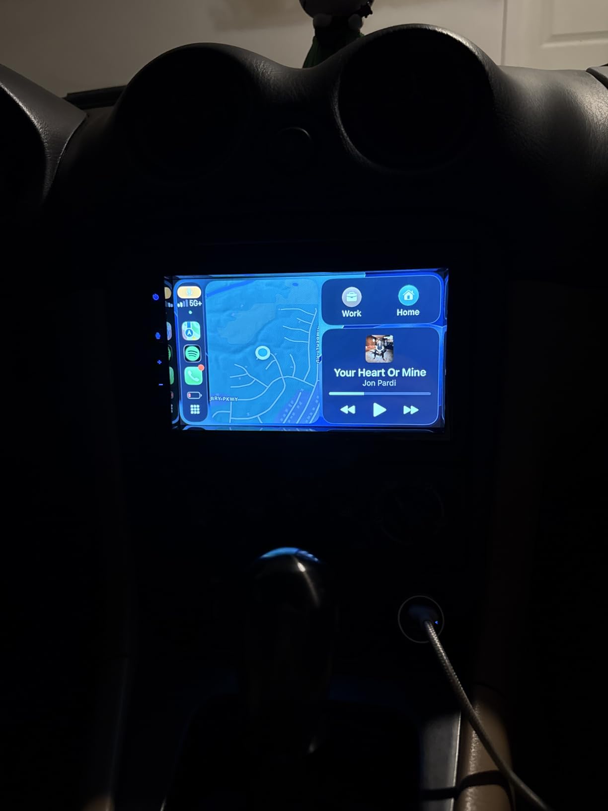 BOSS Audio Systems BVCP9700A Car Stereo - Apple CarPlay, Android Auto, Double Din, 7 Inch Touchscreen, Bluetooth, No CD DVD Player, AM/FM Radio Receiver customer photo 1
