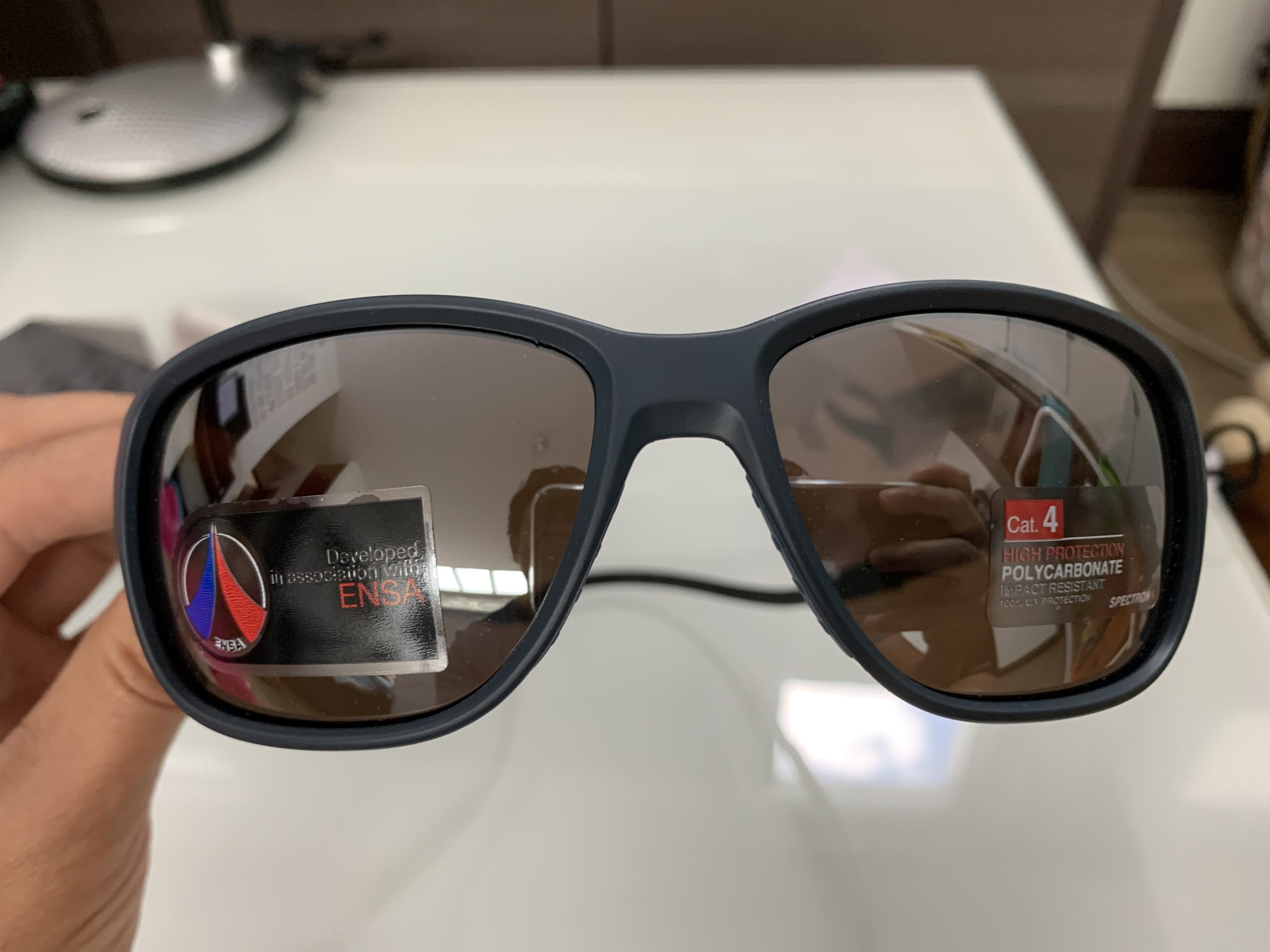 Julbo Montebianco 2 Glacier Glasses for Men & Women w/Removable Side Shields for Hiking, Snow/Glare - 100% UV Protection customer photo 2