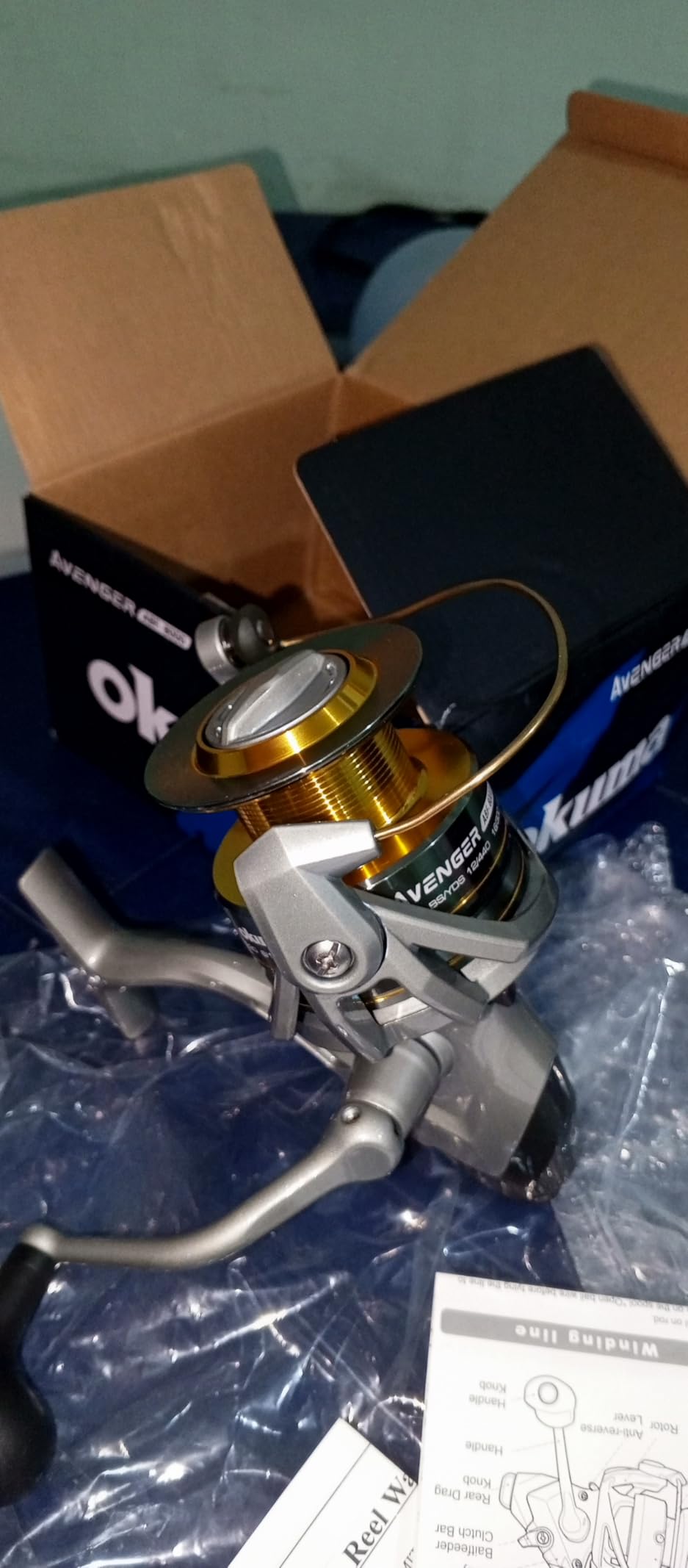 Okuma Avenger ABF Graphite Baitfeeder Saltwater Spinning Reel customer photo 1