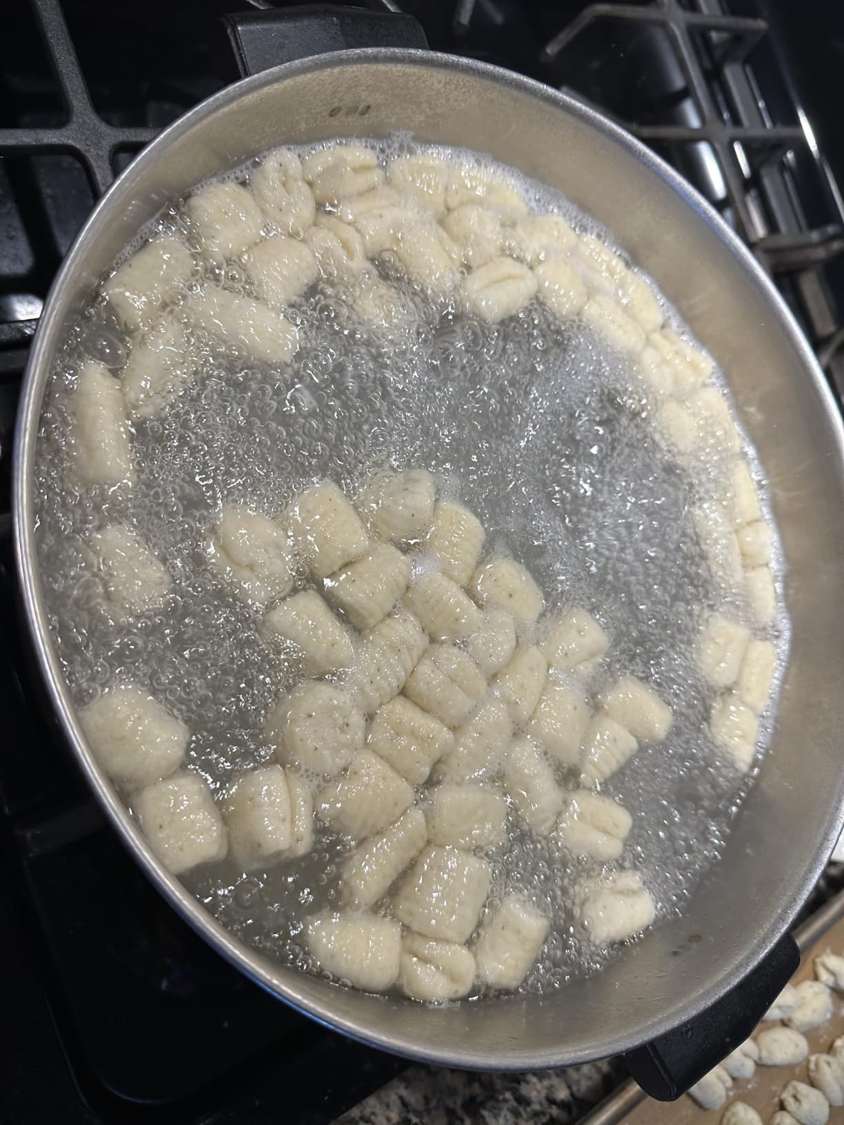 KneadEat Unique Curved Gnocchi Board Paddle, Unique Curved Design for Handmaking Italian Gnocchi Pasta. Perfect Ridges that Form the Grooves on the Gnocchi. Easy to Use and Clean. Italian taste party. customer photo 1