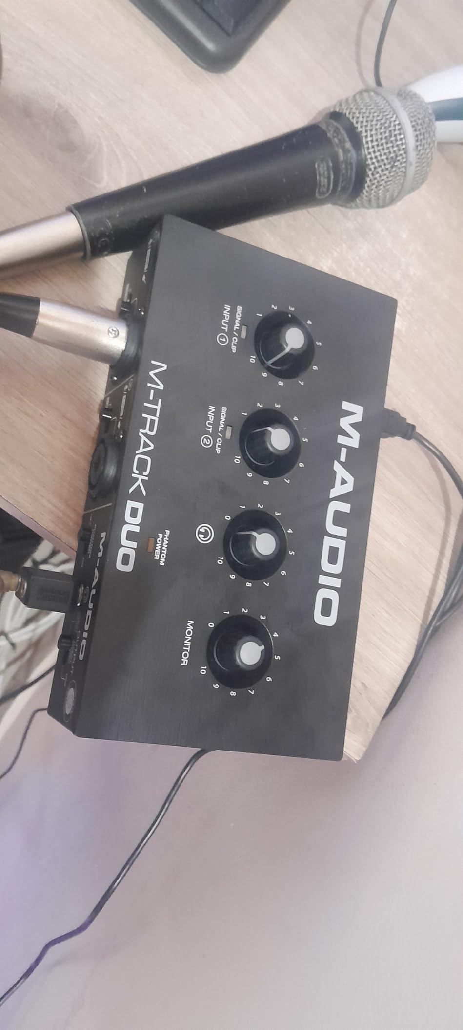 M-AUDIO M-Track Duo USB Audio Interface for Recording, Streaming and Podcasting customer photo 2