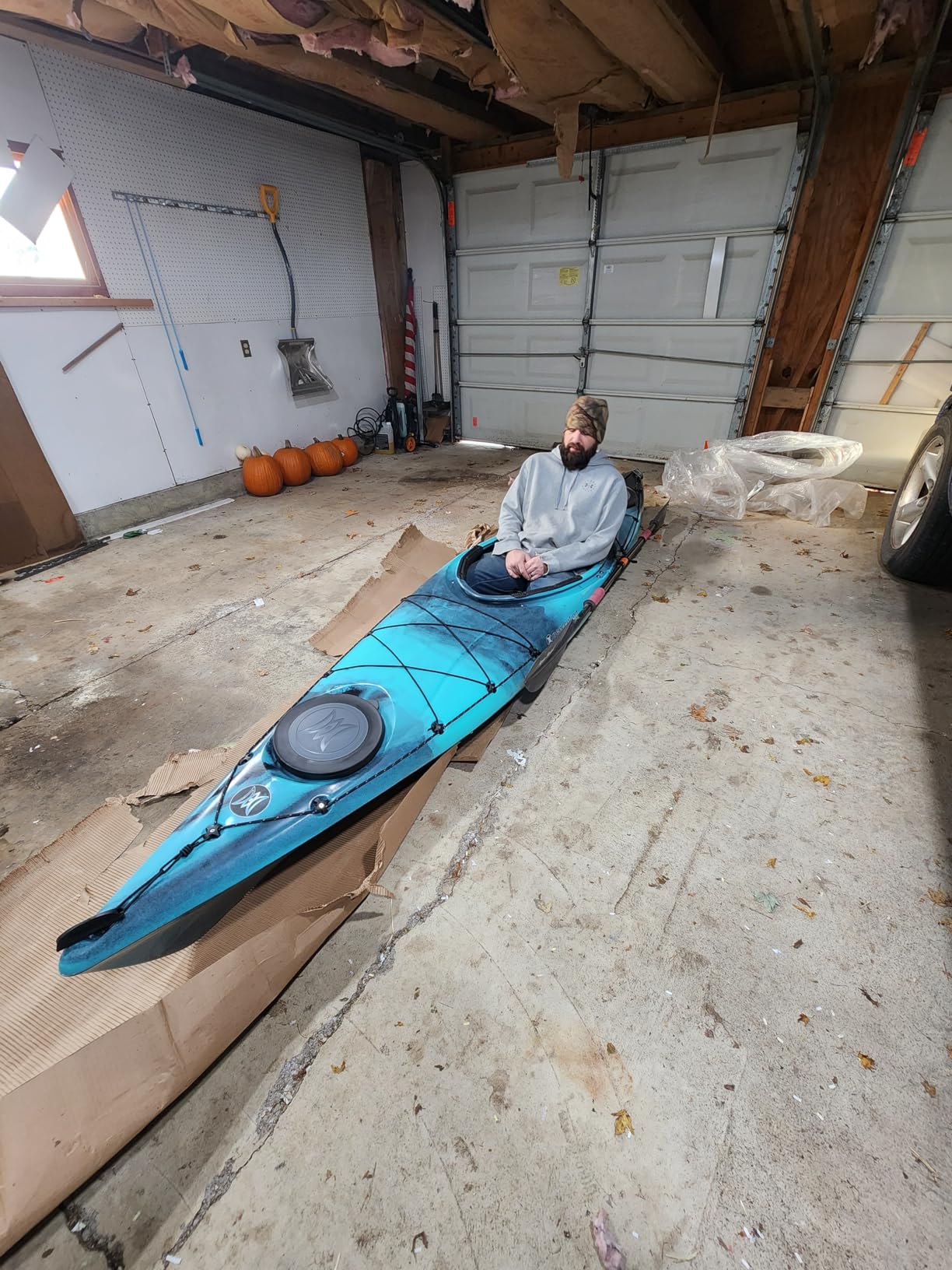 Perception Kayaks Carolina 12 | Sit Inside Touring Kayak | Large Front and Rear Storage customer photo 1