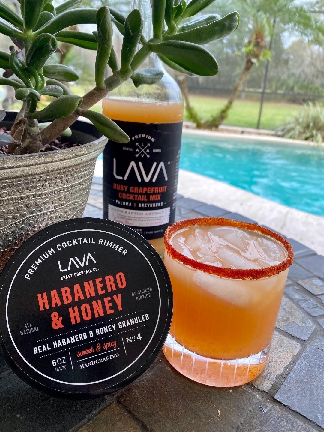 LAVA Premium Lemon Drop Sugar Cocktail Rimmer, All Natural Rimmer Sugar, Sweet & Sour, Real Lemons, Pure Cane Sugar, No Silicon Dioxide, with Easy Screw-On Lid - 5oz customer photo 2