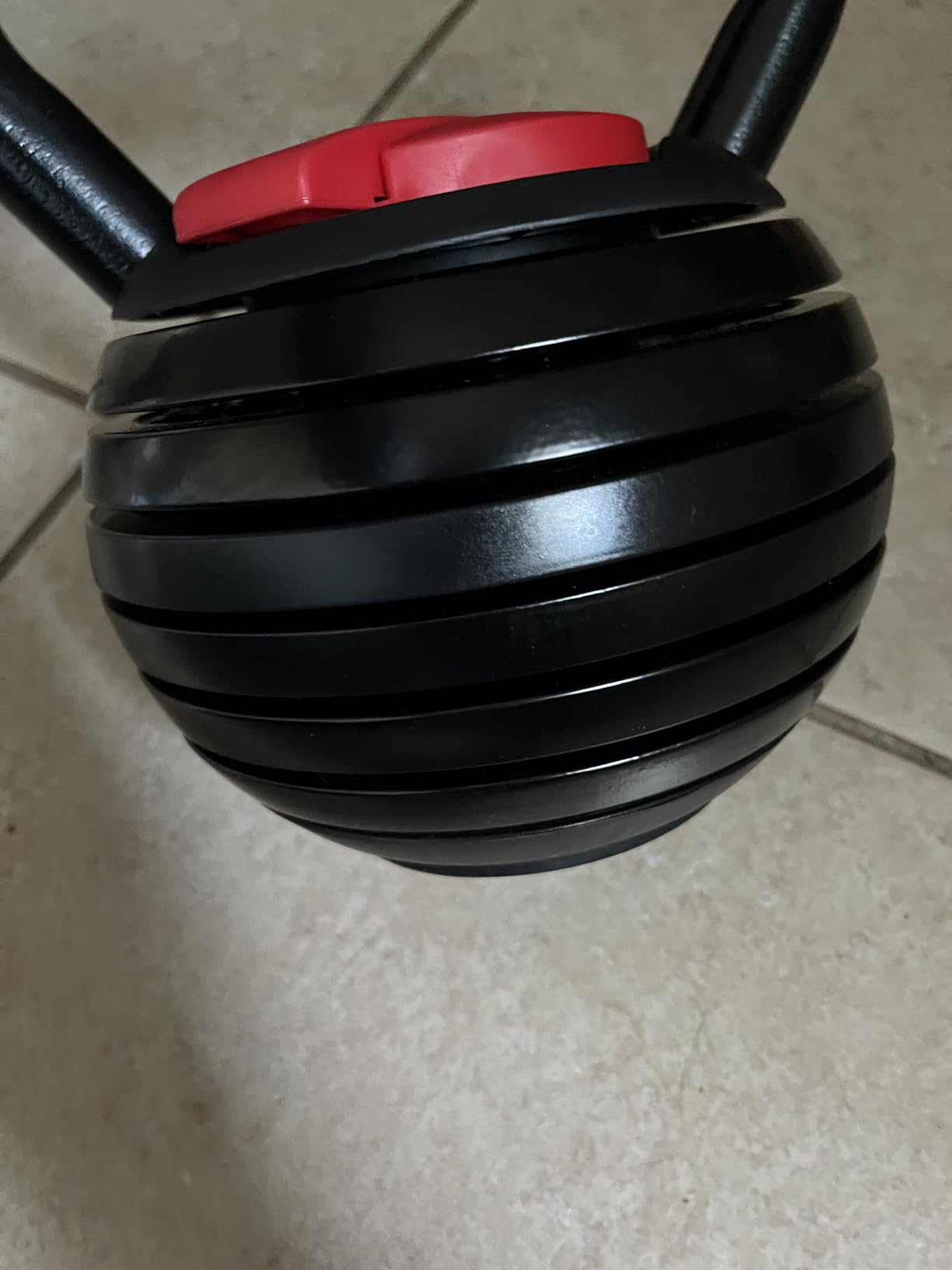 TopMade Adjustable Kettlebell Weights Set Cast Iron Exercise Fitness Kettle Ball Grip 5, 8, 9,12lb Free Weight Men Women Kettlebells for Home Gym Workout Ballistic, Core,Strength Training customer photo 2