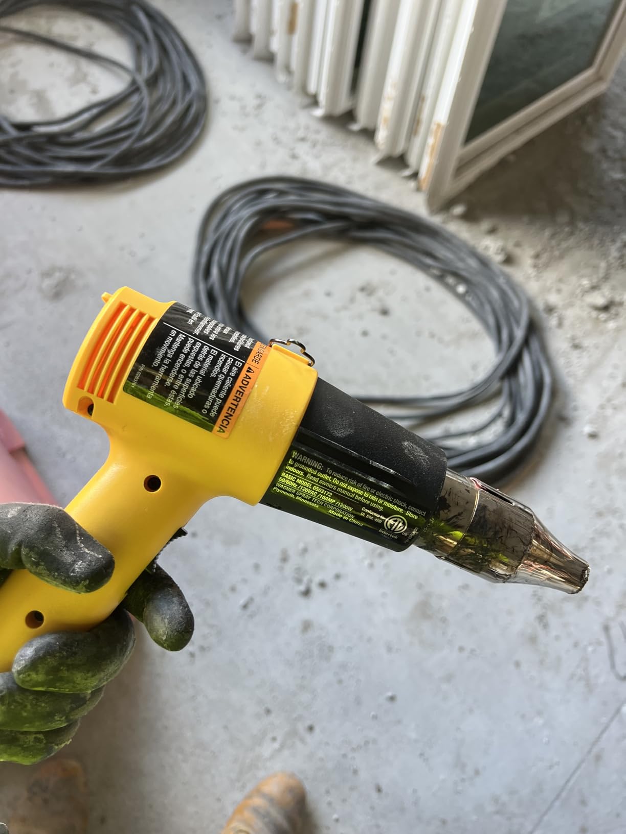 Wagner Spraytech HT1000 Heat Gun Kit, 3 Nozzles Included, 2 Temp Settings 750°F & 1000°F customer photo 2
