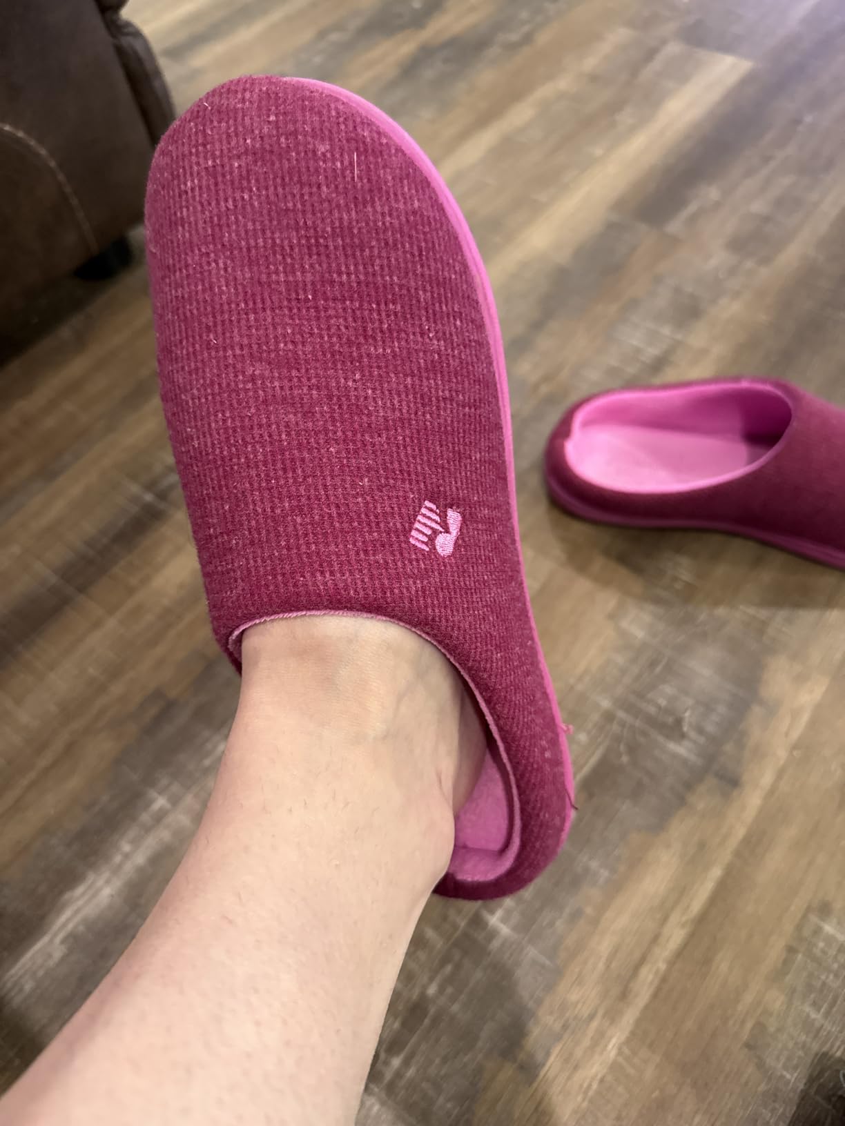 RockDove Women's Original Two-Tone Memory Foam Slipper customer photo 2