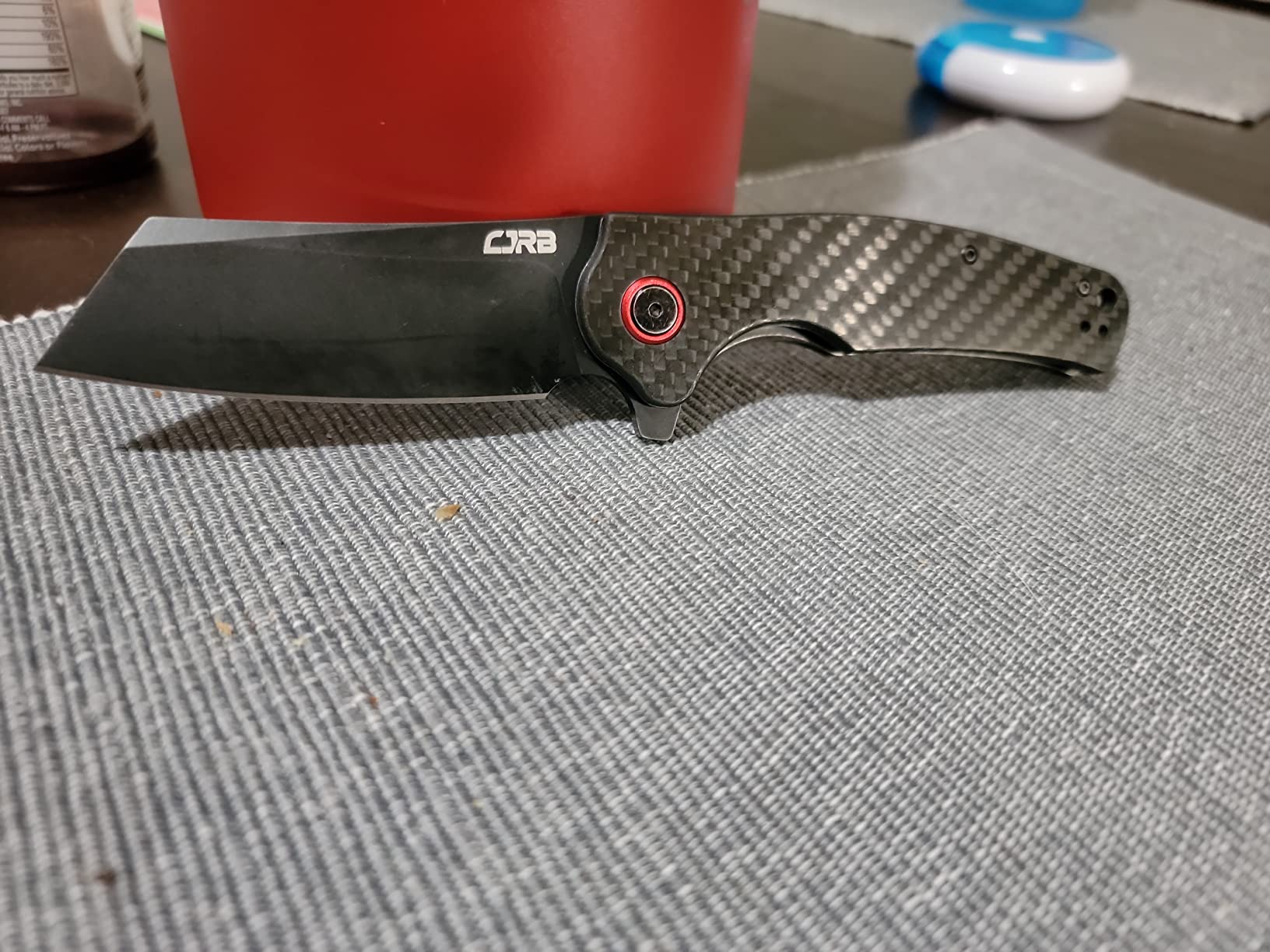 CJRB Crag Folding Pocket Knife, 3.43