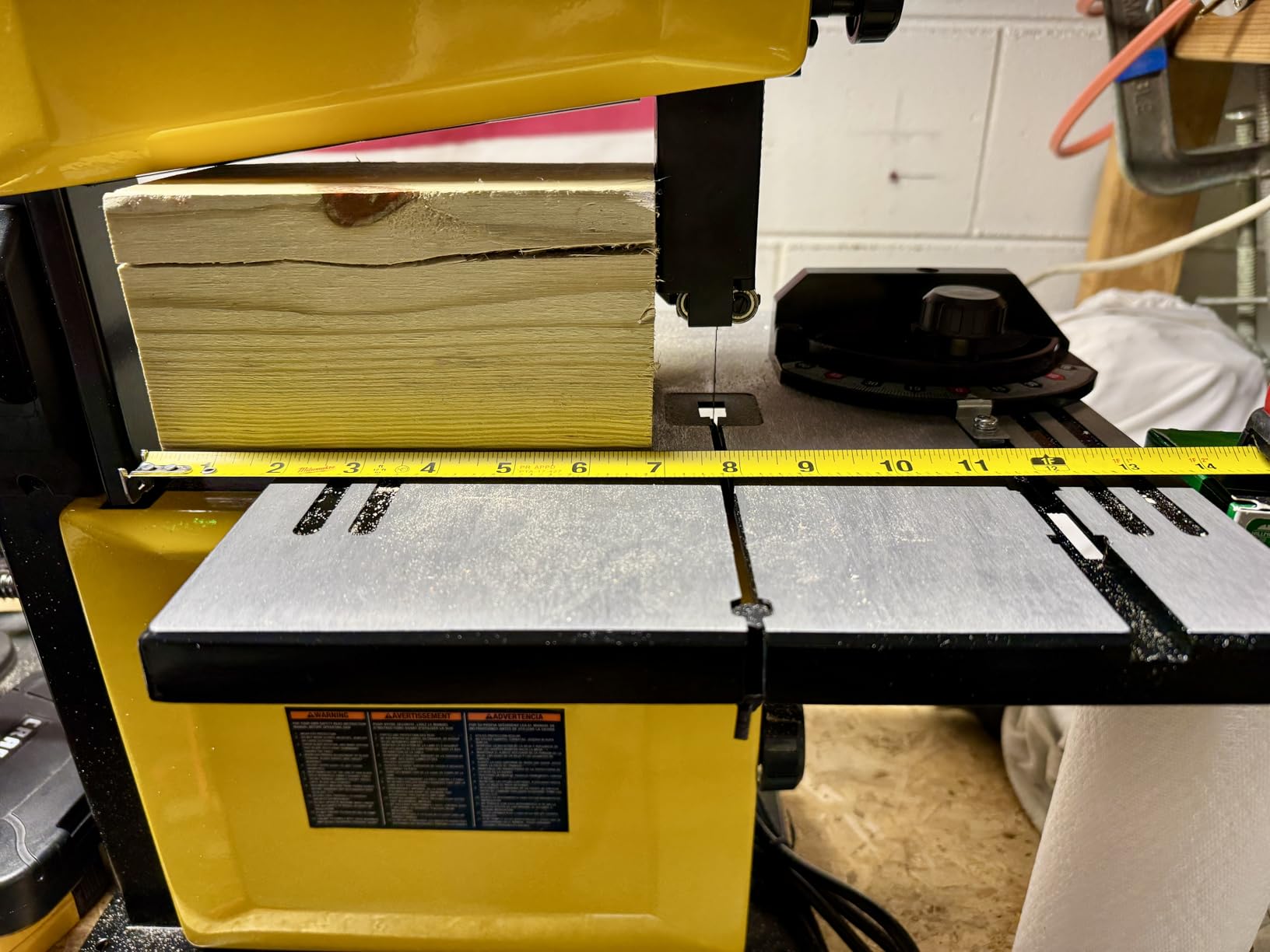 Woodskil 3-Amp 9-Inch Band Saw, 2500FPM Benchtop Bandsaw with Removable Safety Key, Cast Aluminum Table, Steel Base customer photo 1