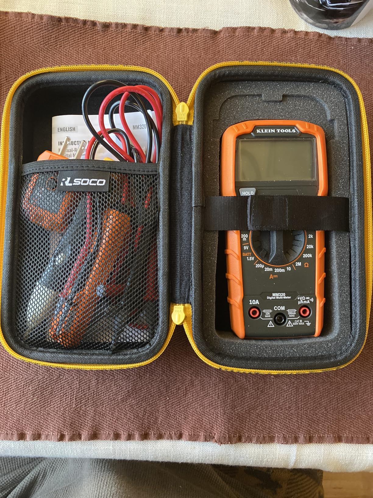 Klein Tools MM320KIT Digital Multimeter Electrical Test Kit, Non-Contact Voltage Tester, Receptacle Tester, Carrying Case and Batteries customer photo 2