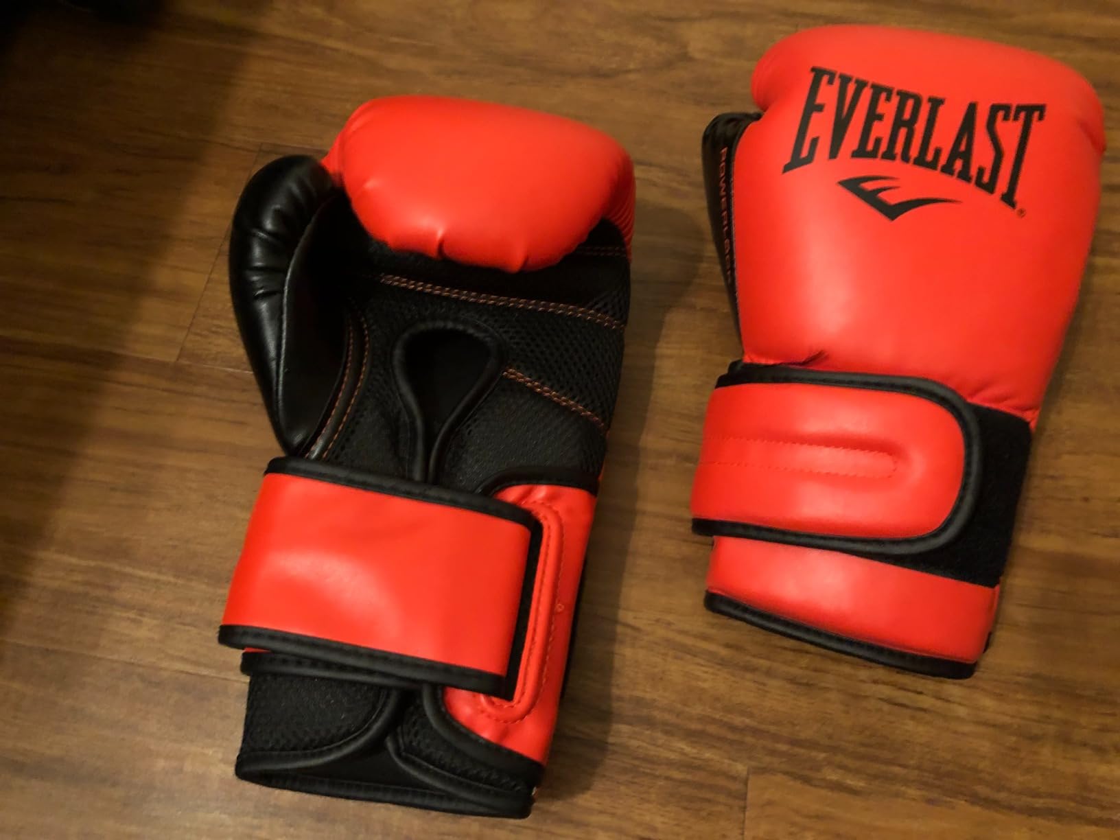 Everlast Powerlock 2 Hook & Loop Boxing Gloves | Fight Training Gloves | Hook and Loop with Durable Hand & Wrist Support | Heavy Bag & Fitness Training customer photo 2